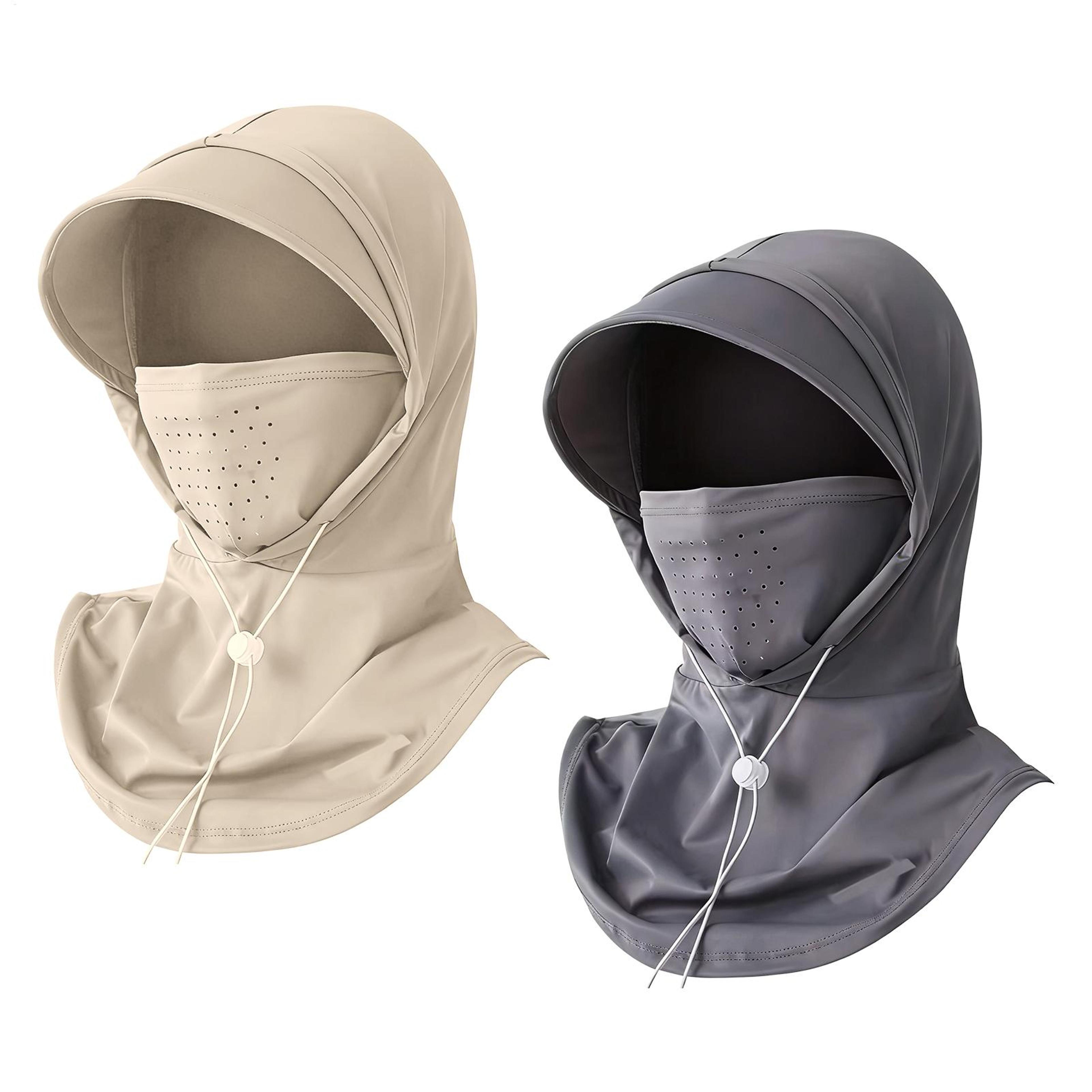 Cooling UV Sun Protection Hat With Ice Silk Face Cover 2