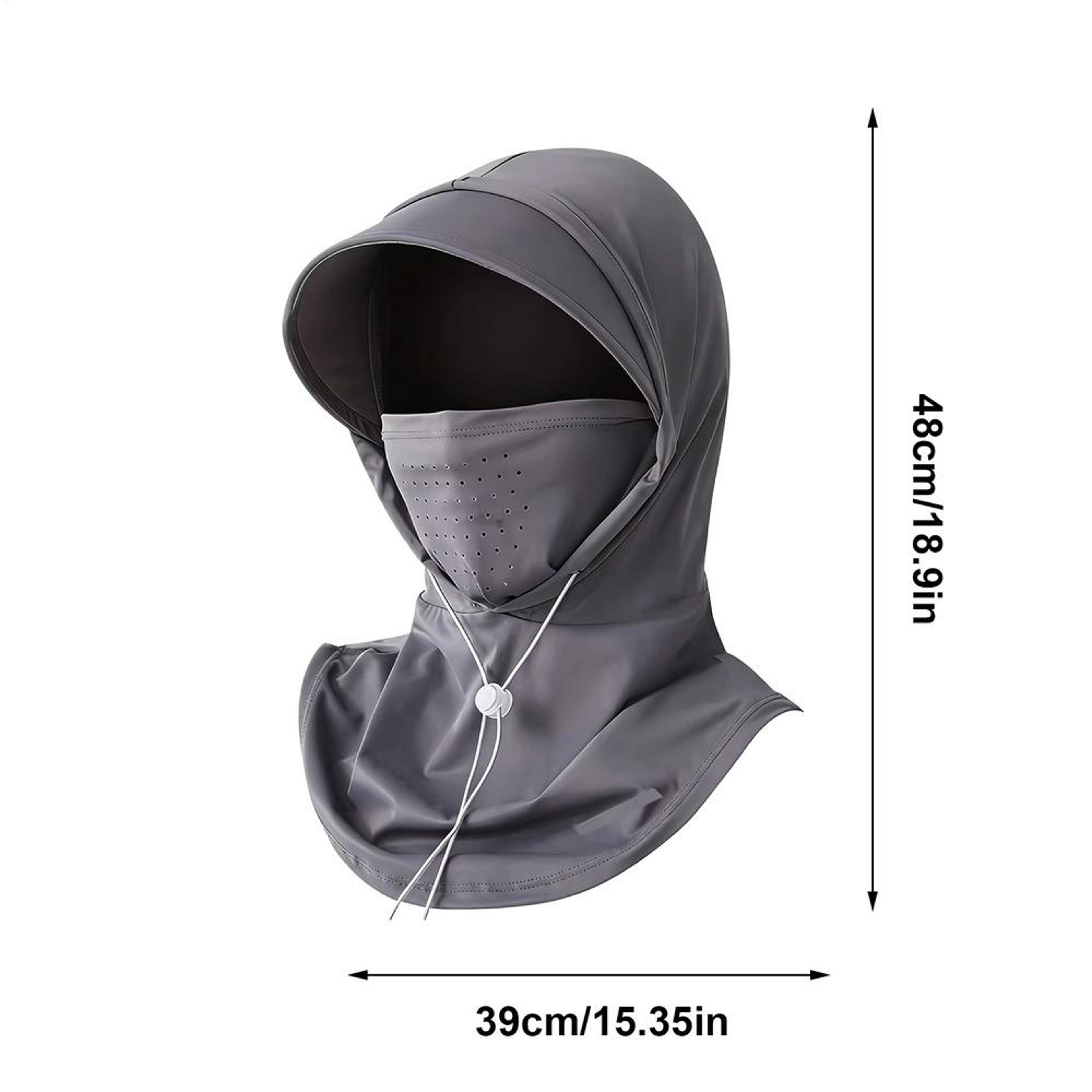 Cooling UV Sun Protection Hat With Ice Silk Face Cover 6