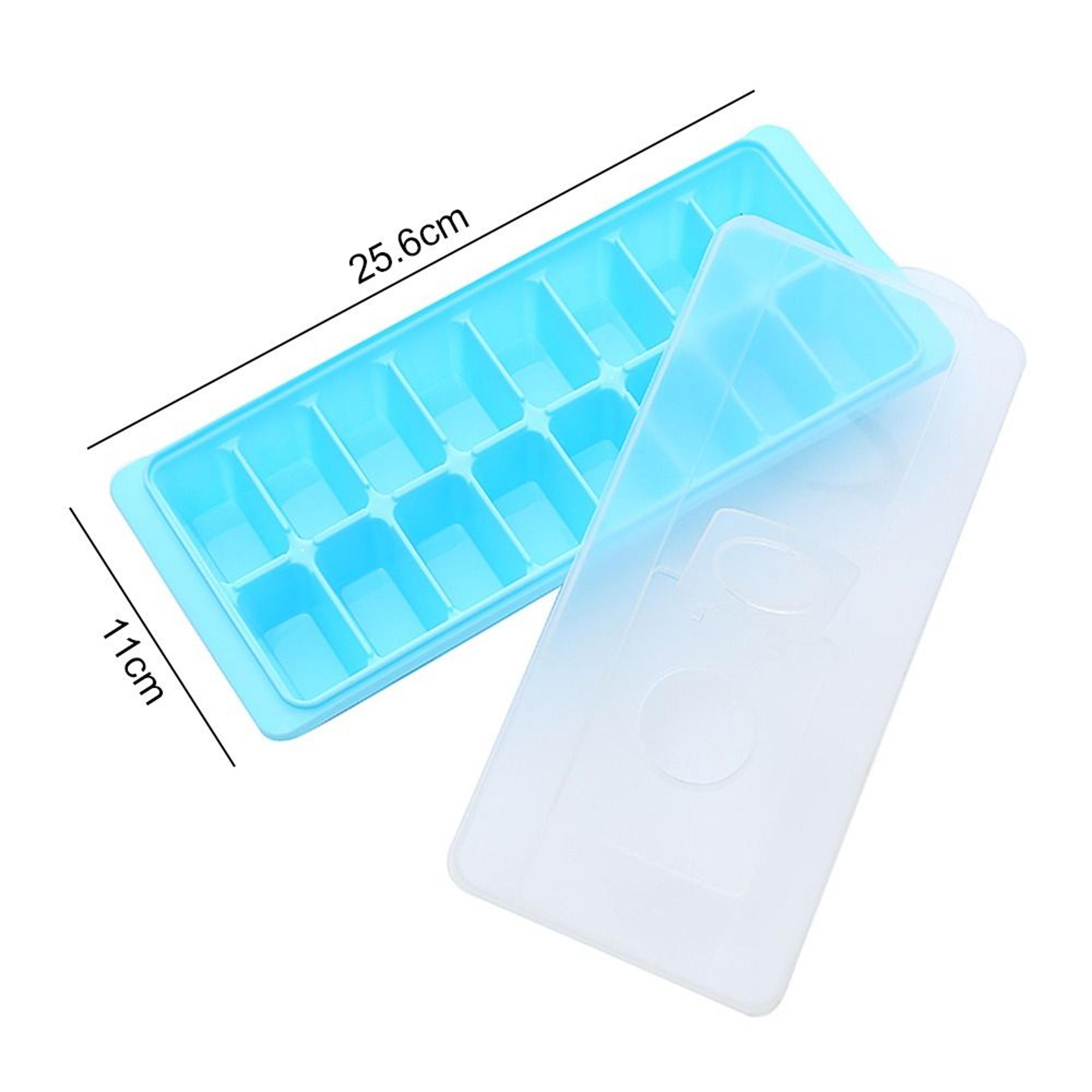Stackable Ice Cube Tray With Lid For Easy Freezer Storage 4