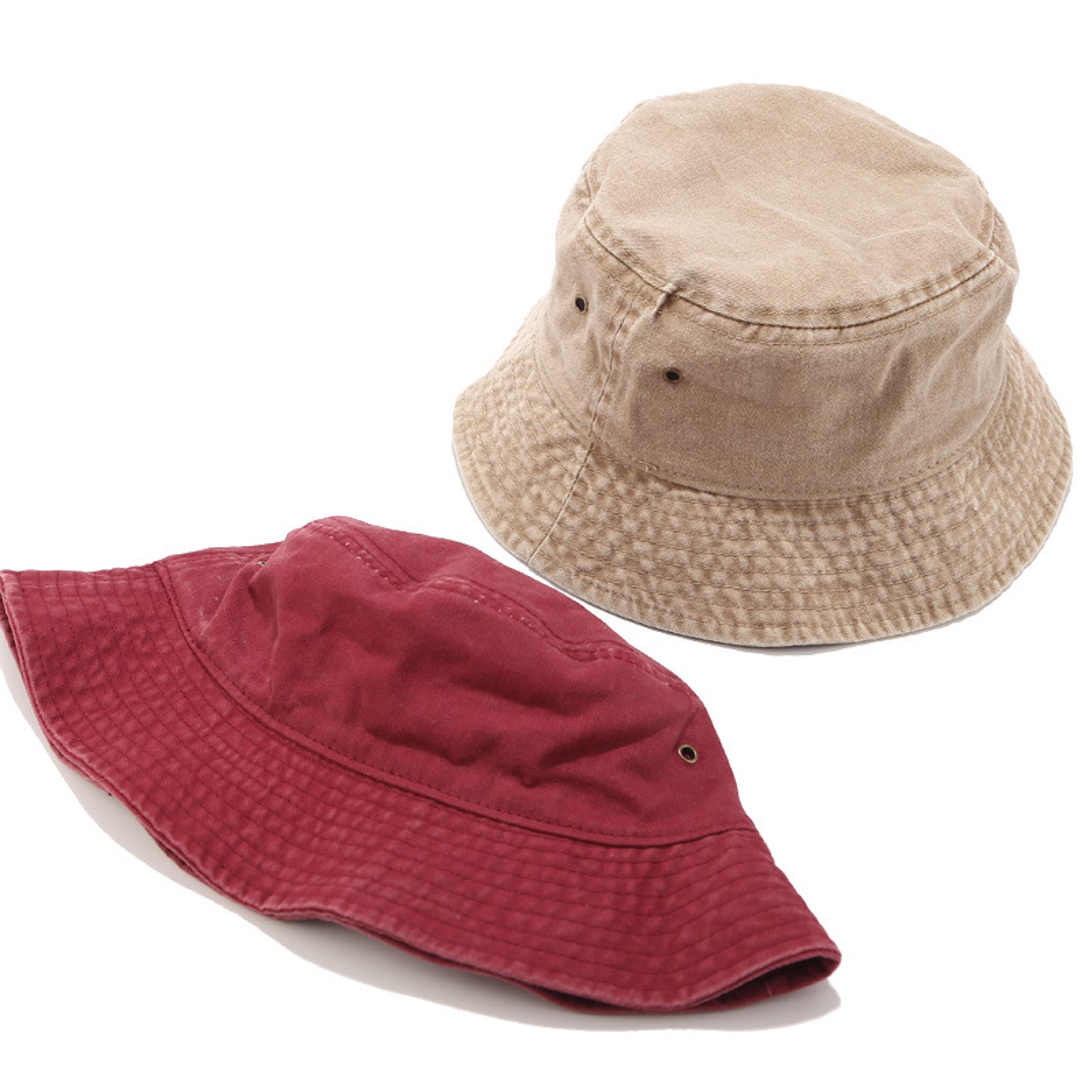 Unisex Washed Bucket Hat Breathable Summer Sun Hat 3