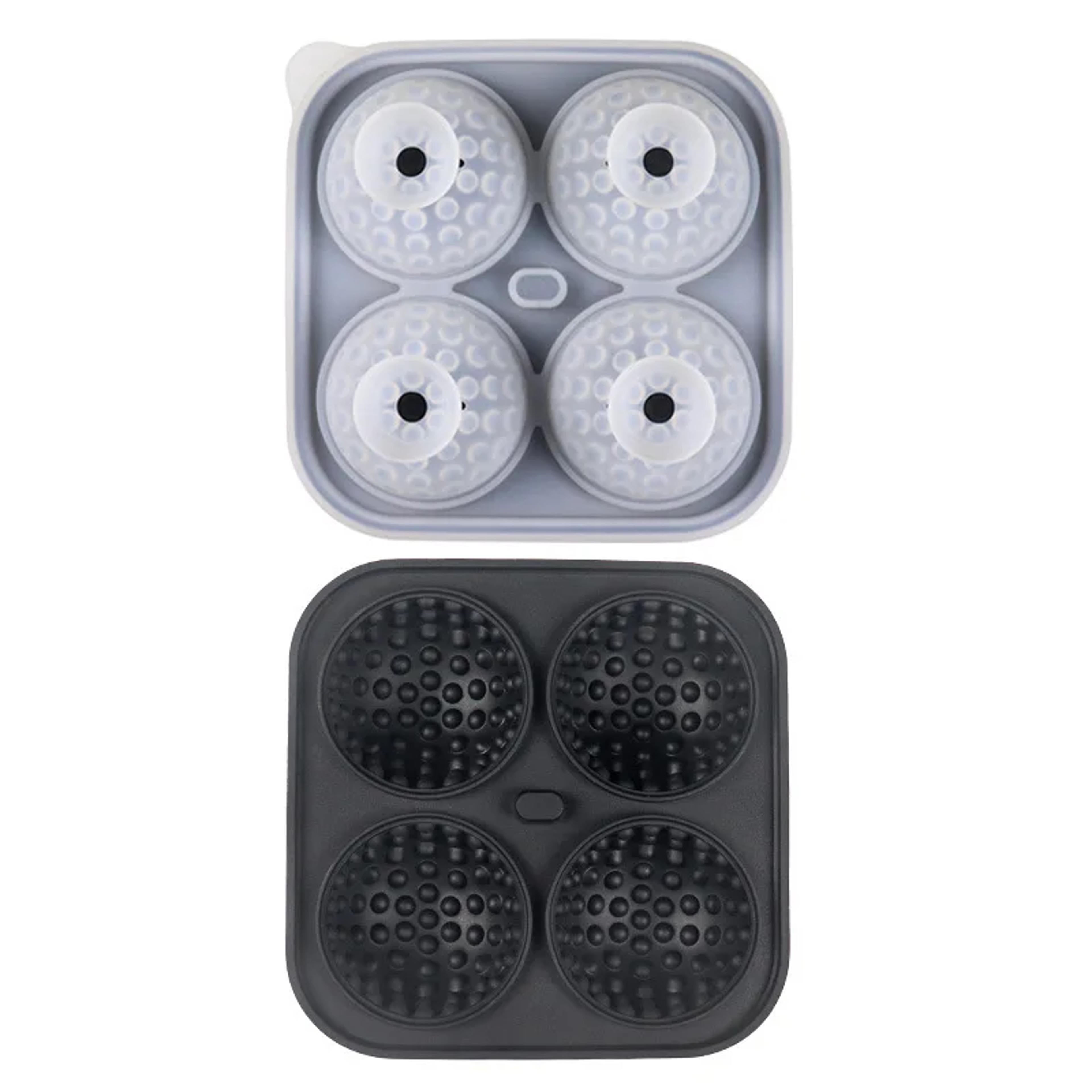 Golf Whiskey Ice Mold Silicone Ice Tray With Funnel 7