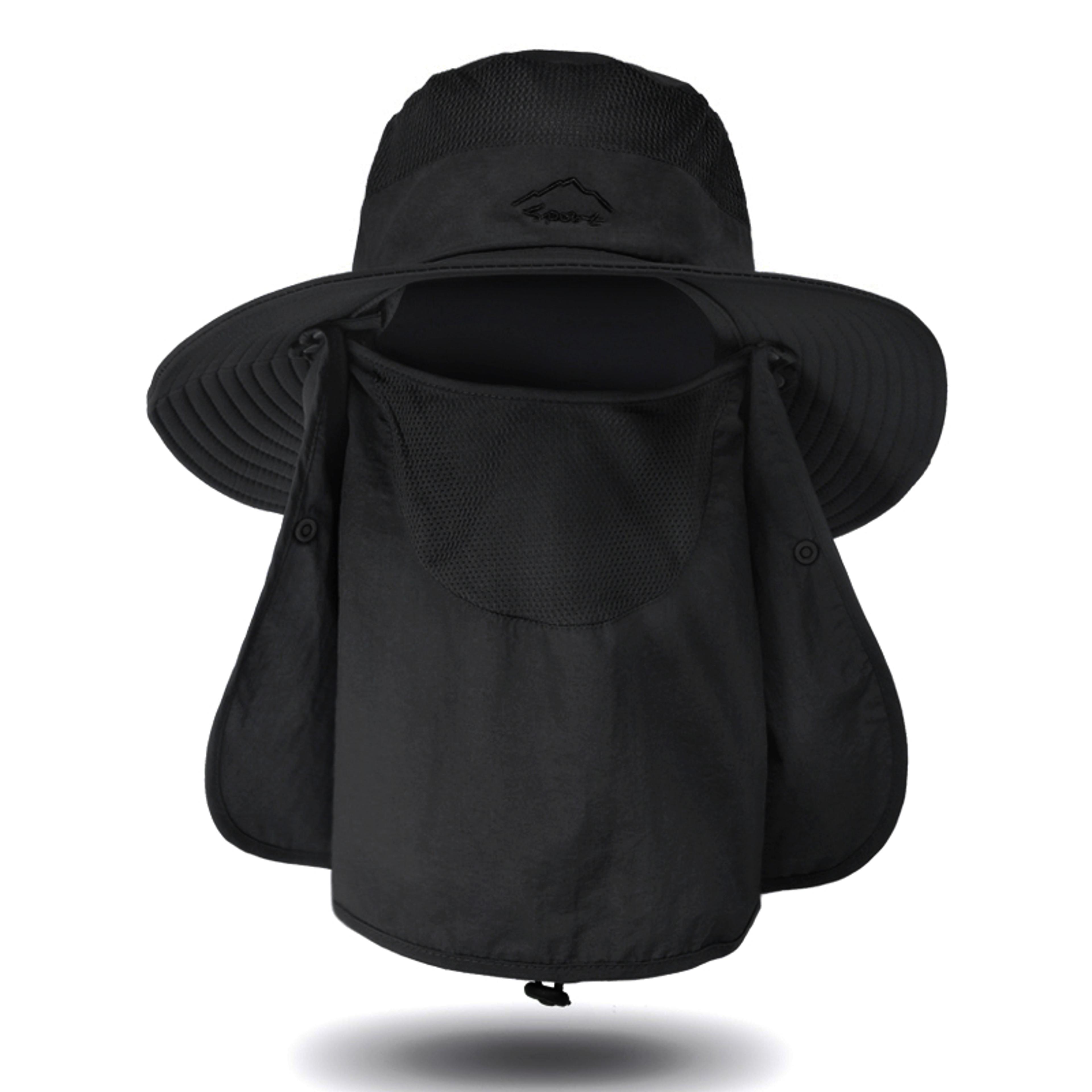 Quick Dry Fishing Sun Hat With Face Mask And Breathable Neck Coverage 2