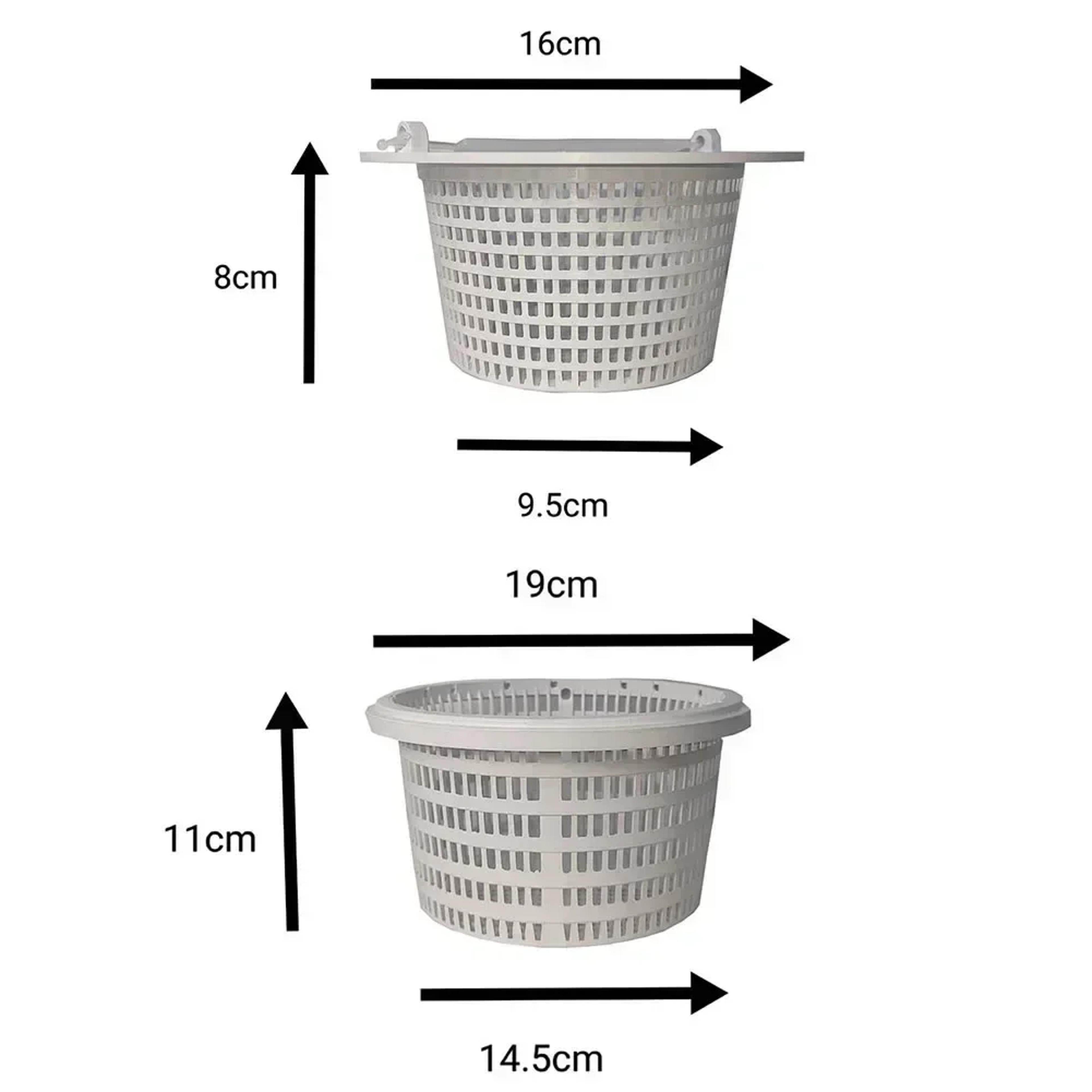 Durable Pool Skimmer Basket Replacement Filter Basket 2