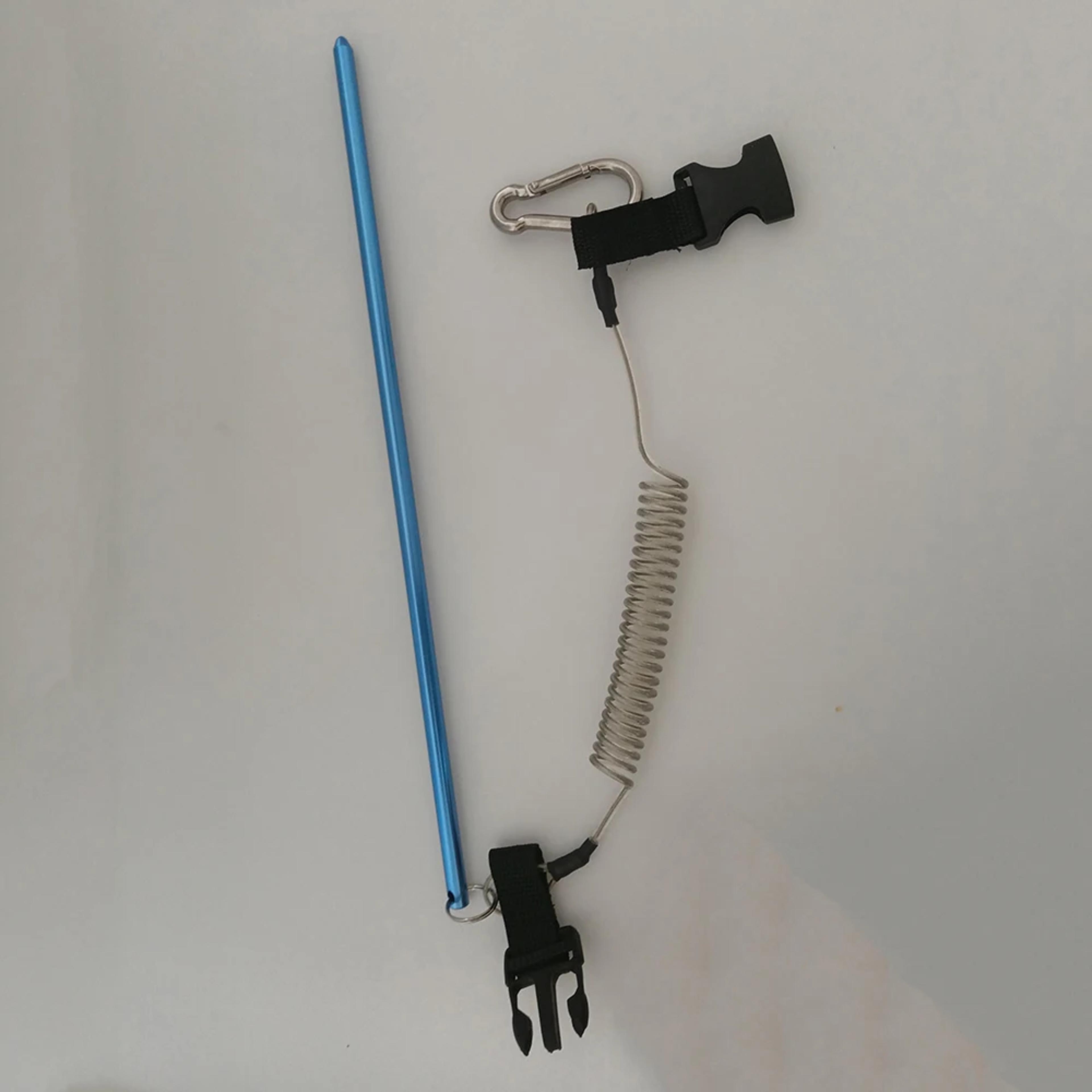 Scuba Diving Noise Maker With Tank Banger Pointer Rod And Coil Lanyard 1