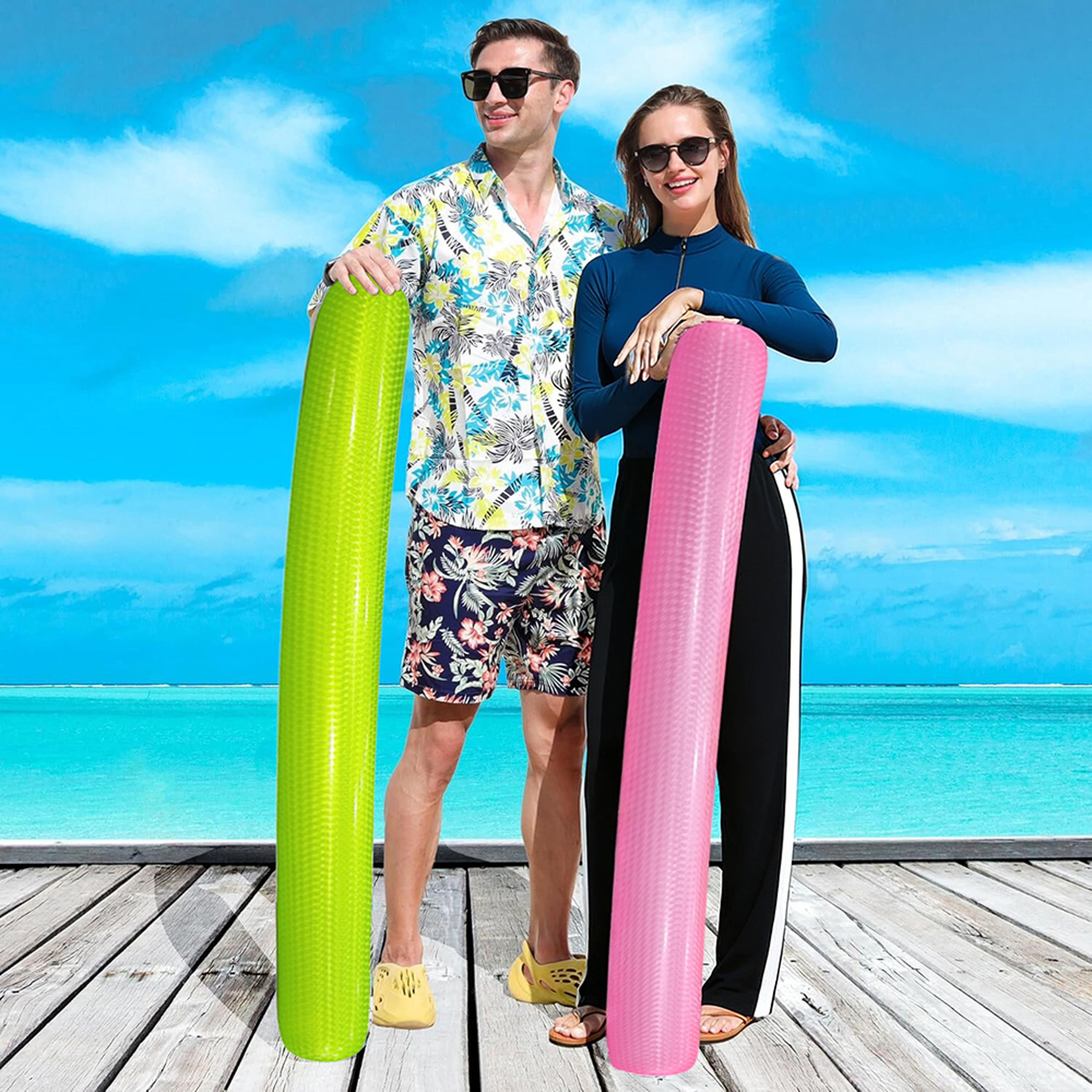 Floating Pool Stick Inflatable Pool Noodle For Beach And Pool Relaxing 2