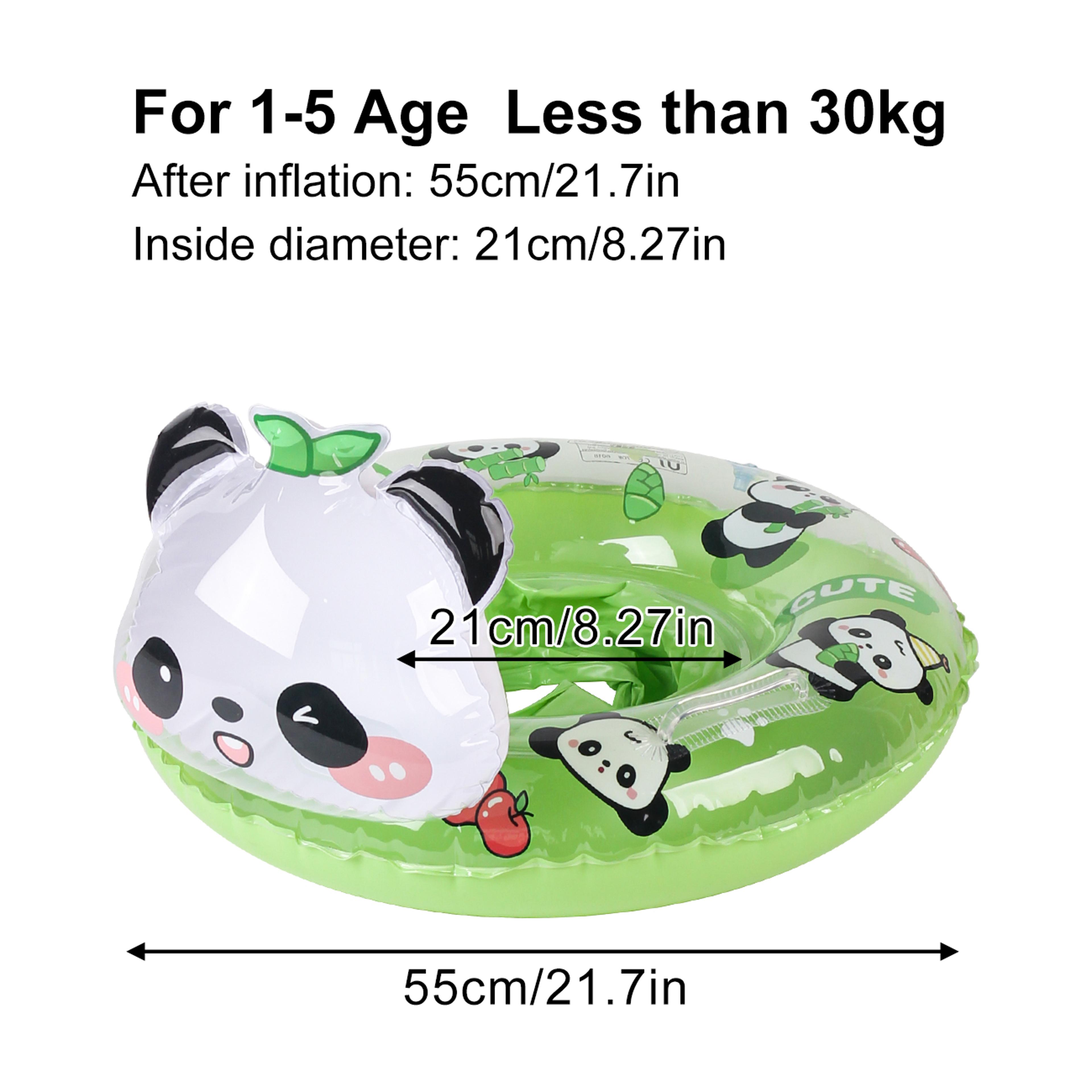 Inflatable Panda Pool Float Raft For Kids And Adults Summer Fun Lounger 5