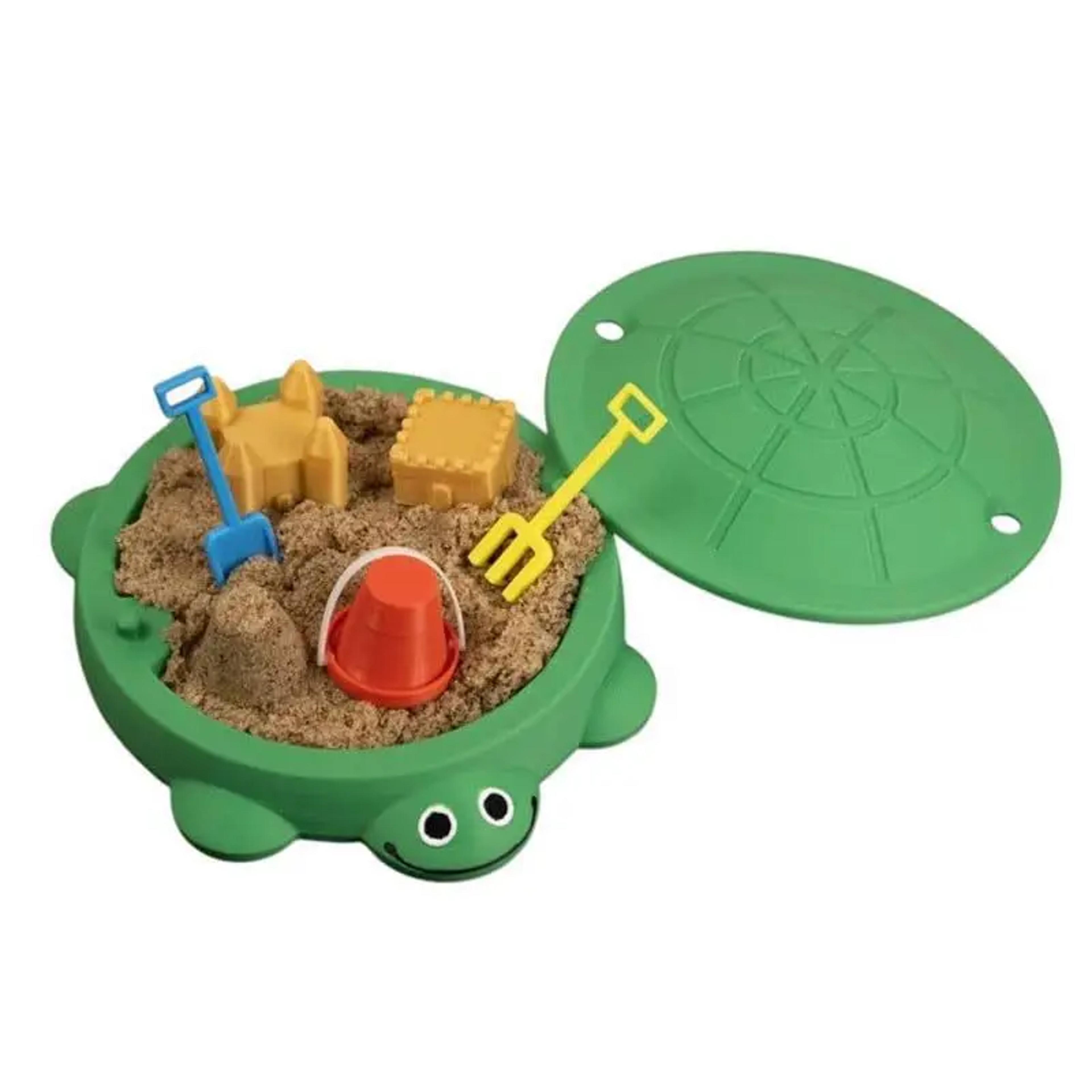 Mini Turtle Sandbox Desk Decor Ornament Openable Lid Cute Turtle Figurine Office Gift 3