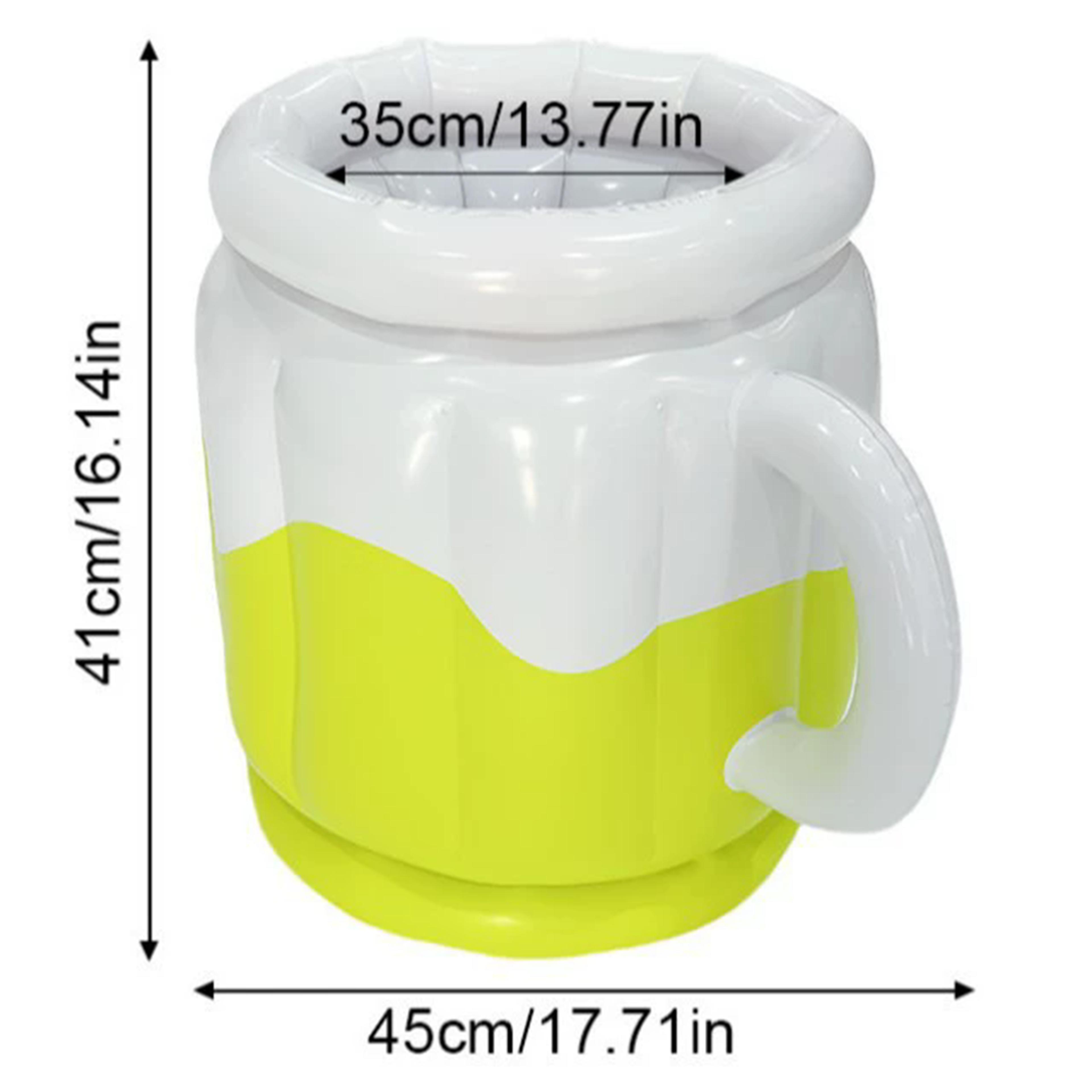 Inflatable PVC Ice Bucket Beer Cooler For Pool And Beach Parties 5