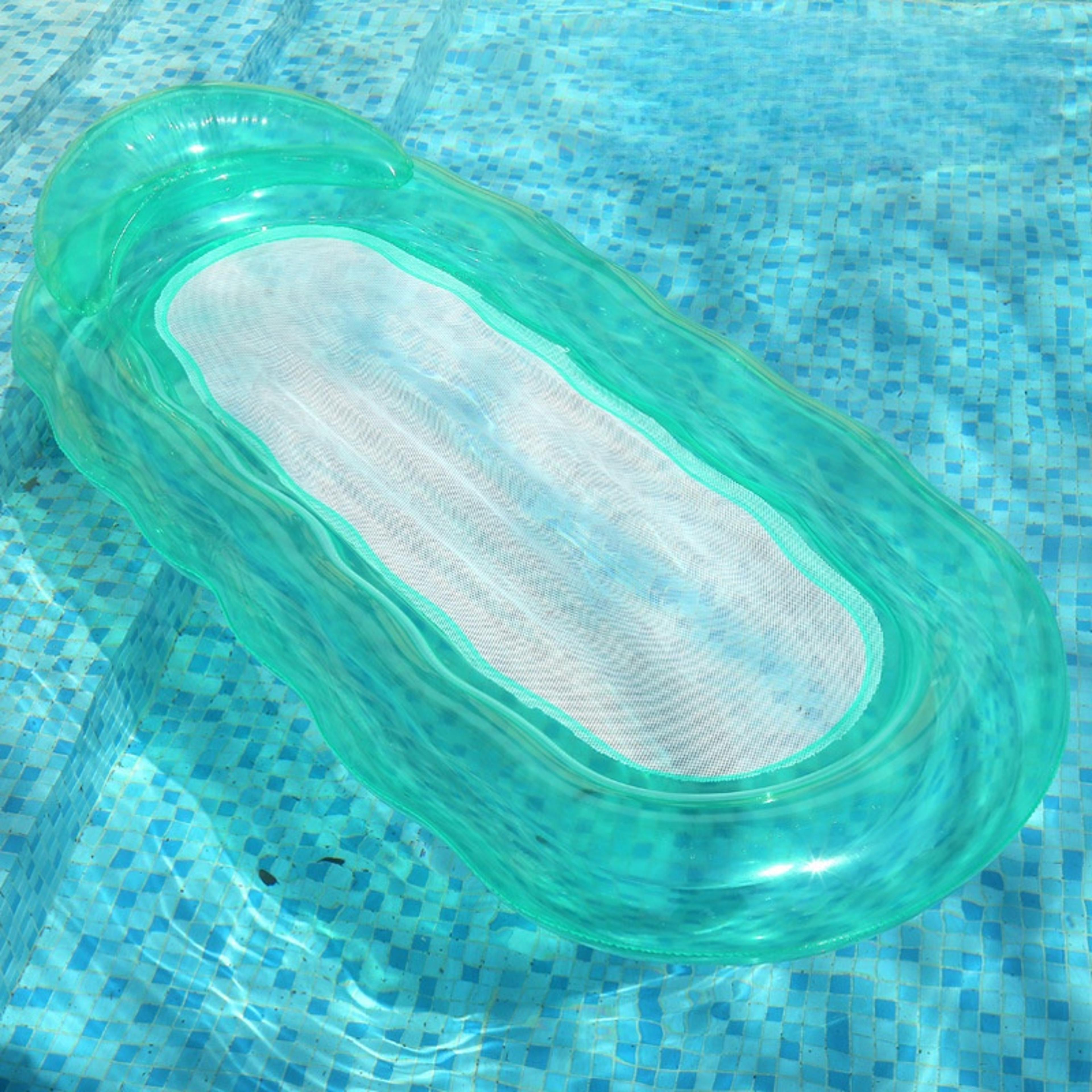 Adjustable Inflatable Pool Float Lounger With Cup Holders For Adults 3