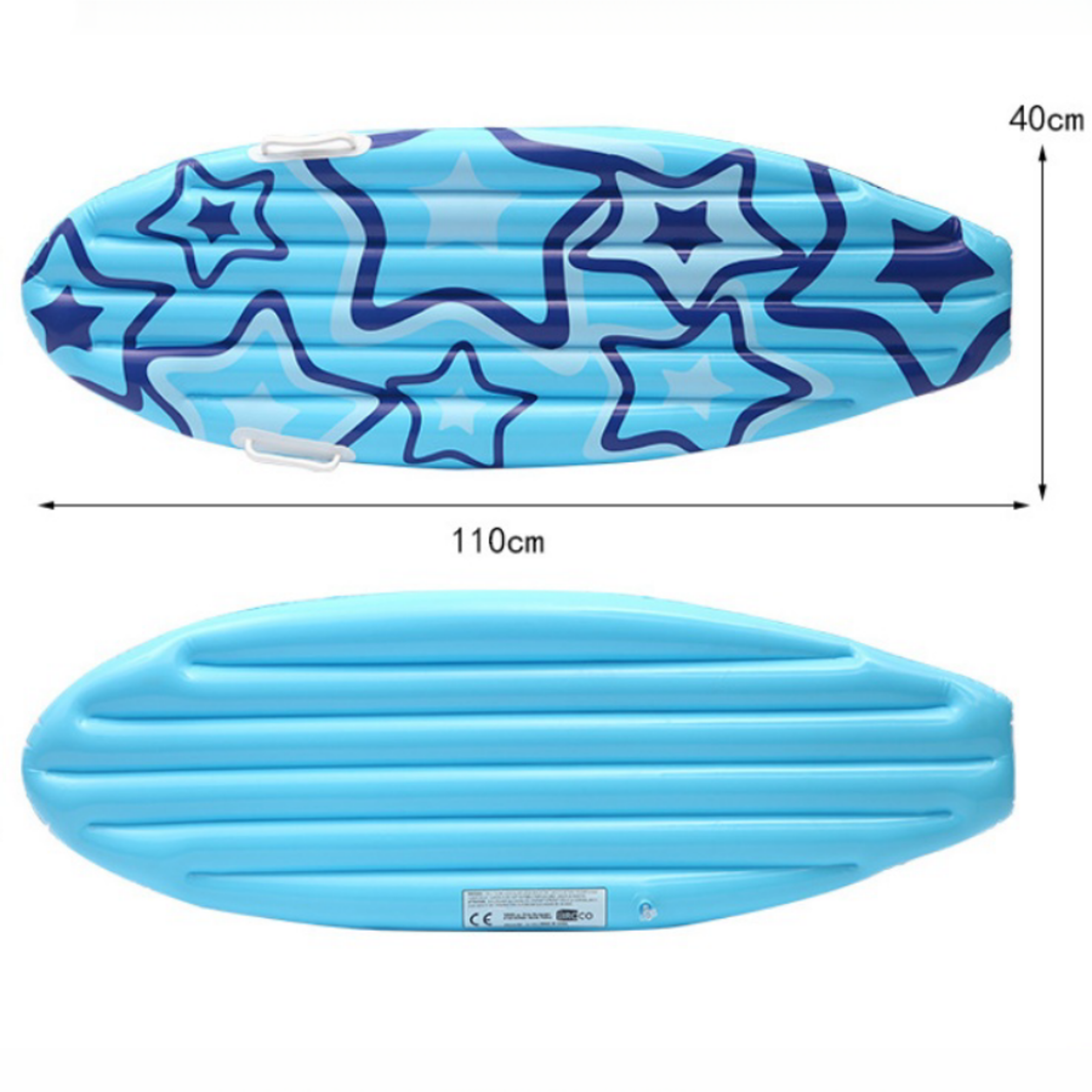 Inflatable Surfboard Luau Pool Toy For Beach Party Decorations 2