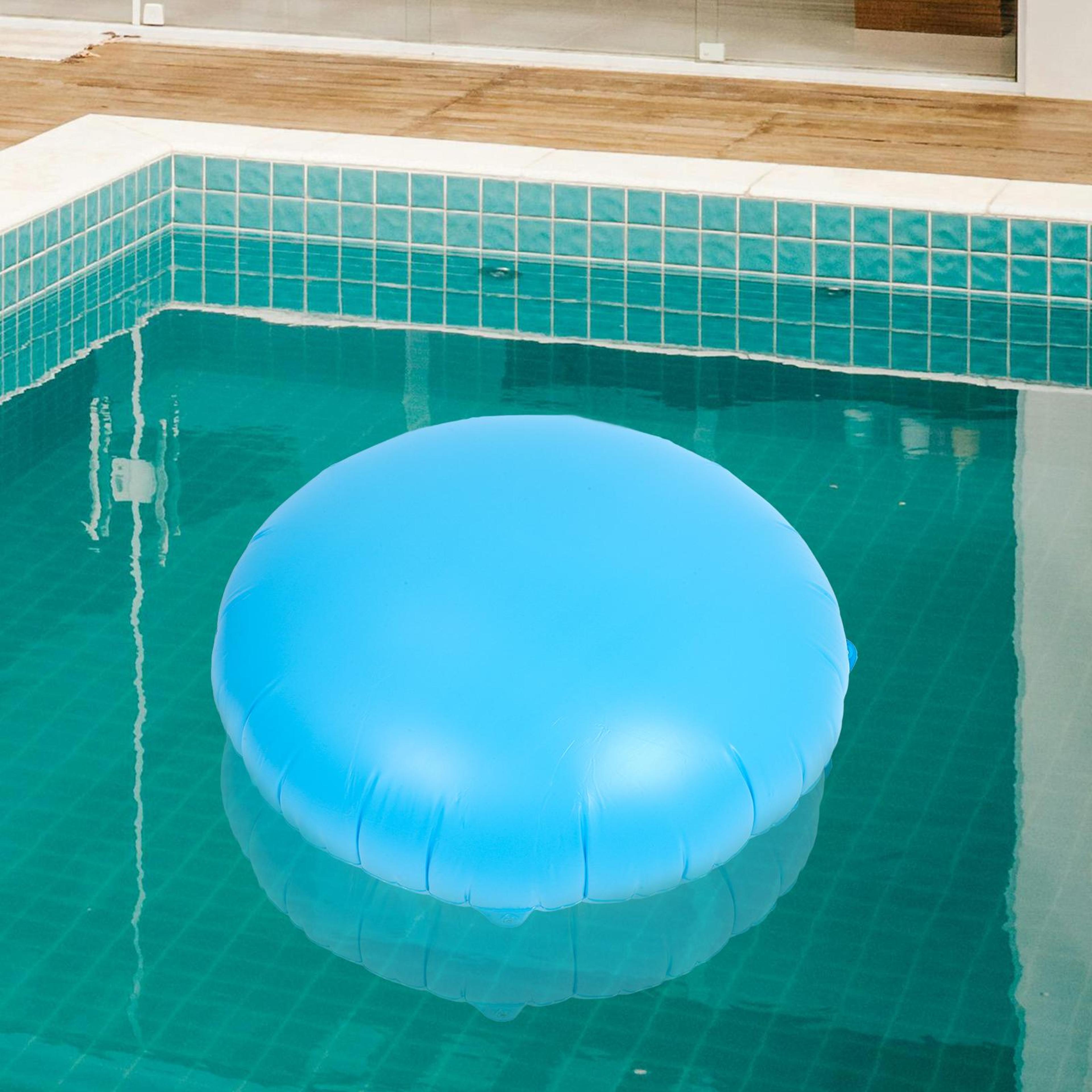 Large Round Inflatable Pool Pillow For Above Ground Pool Winter Cover Support 5
