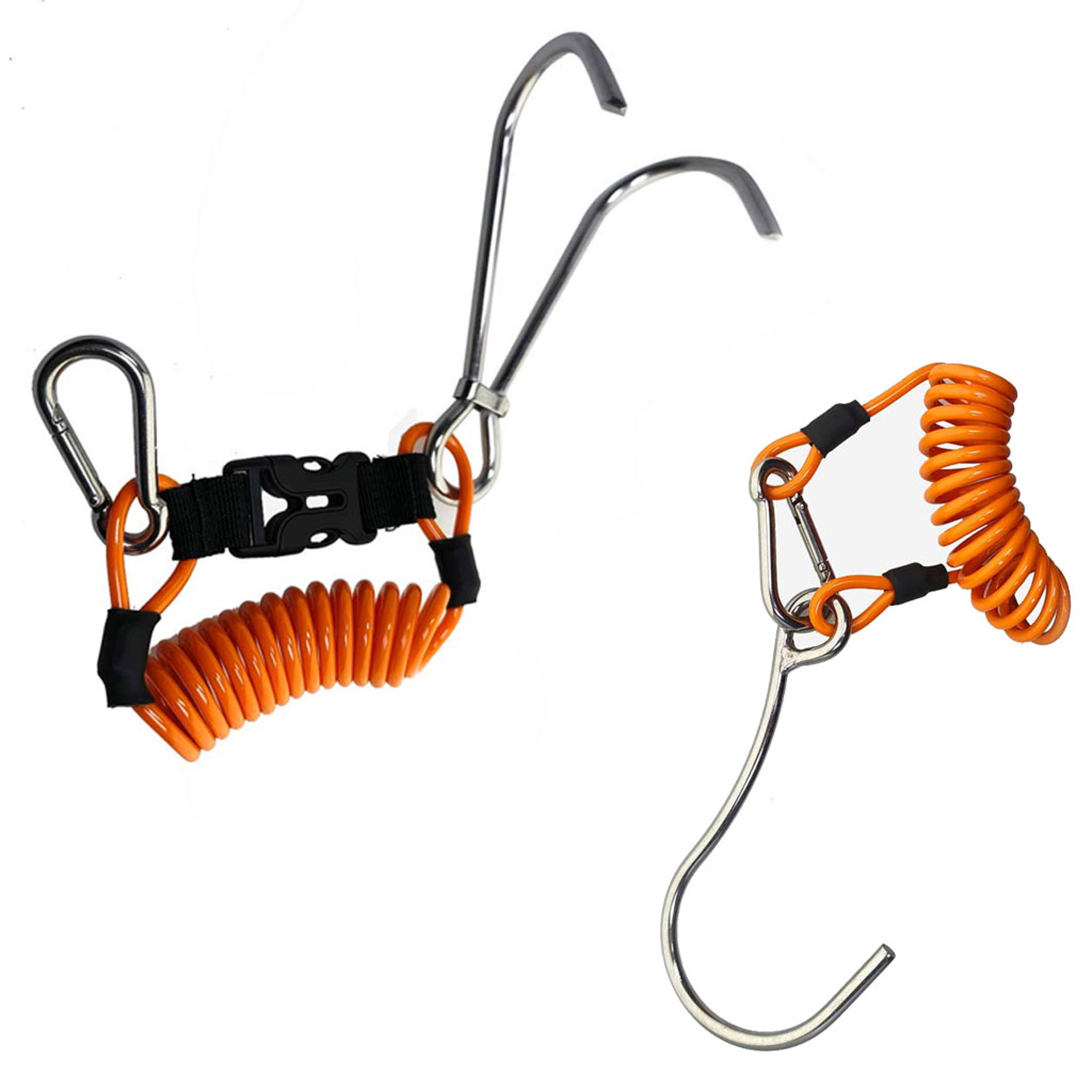 Stainless Steel Scuba Diving Reef Hook For Drift Cave Diving 0