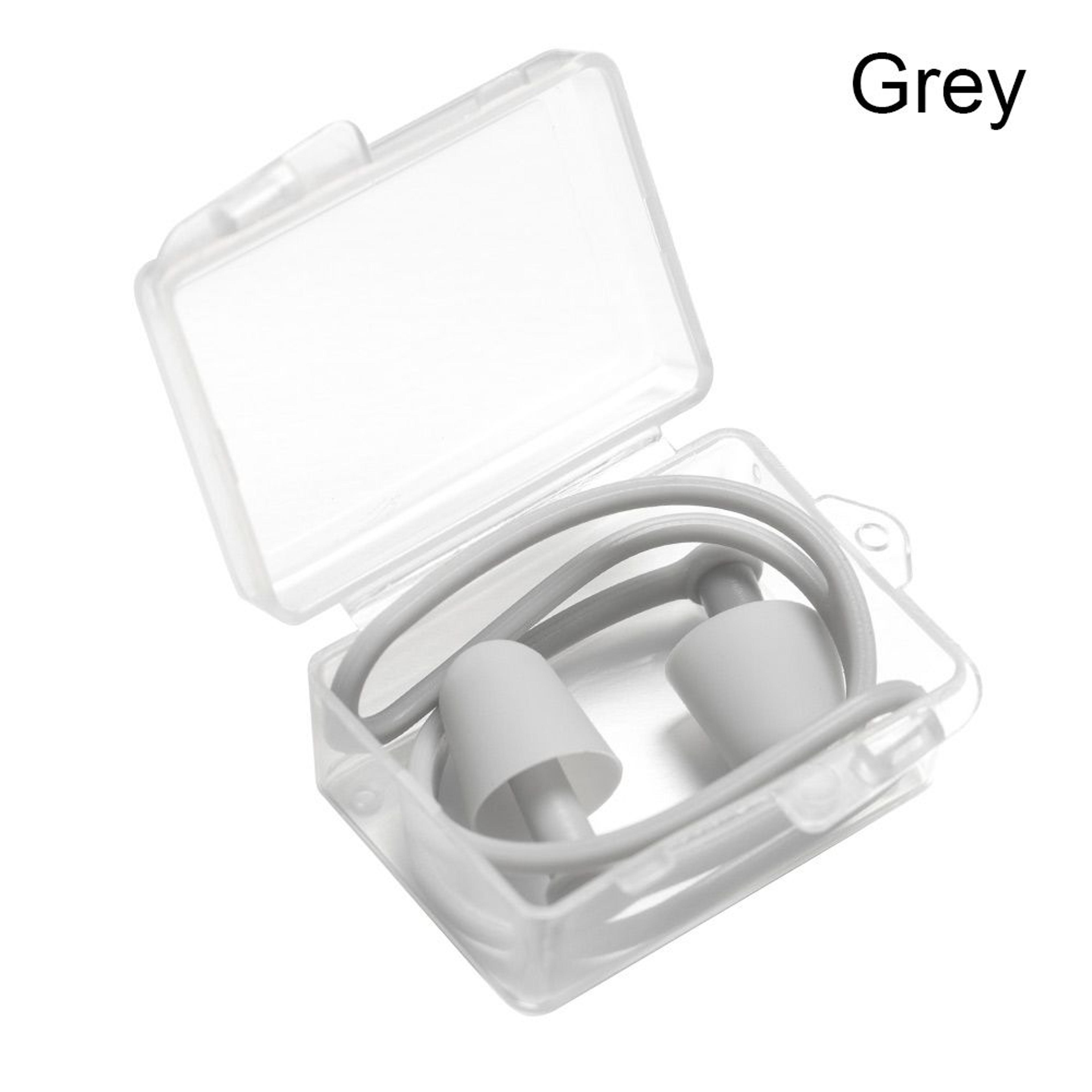 Soft Silicone Waterproof Swimming Earplugs With Protective Case 8