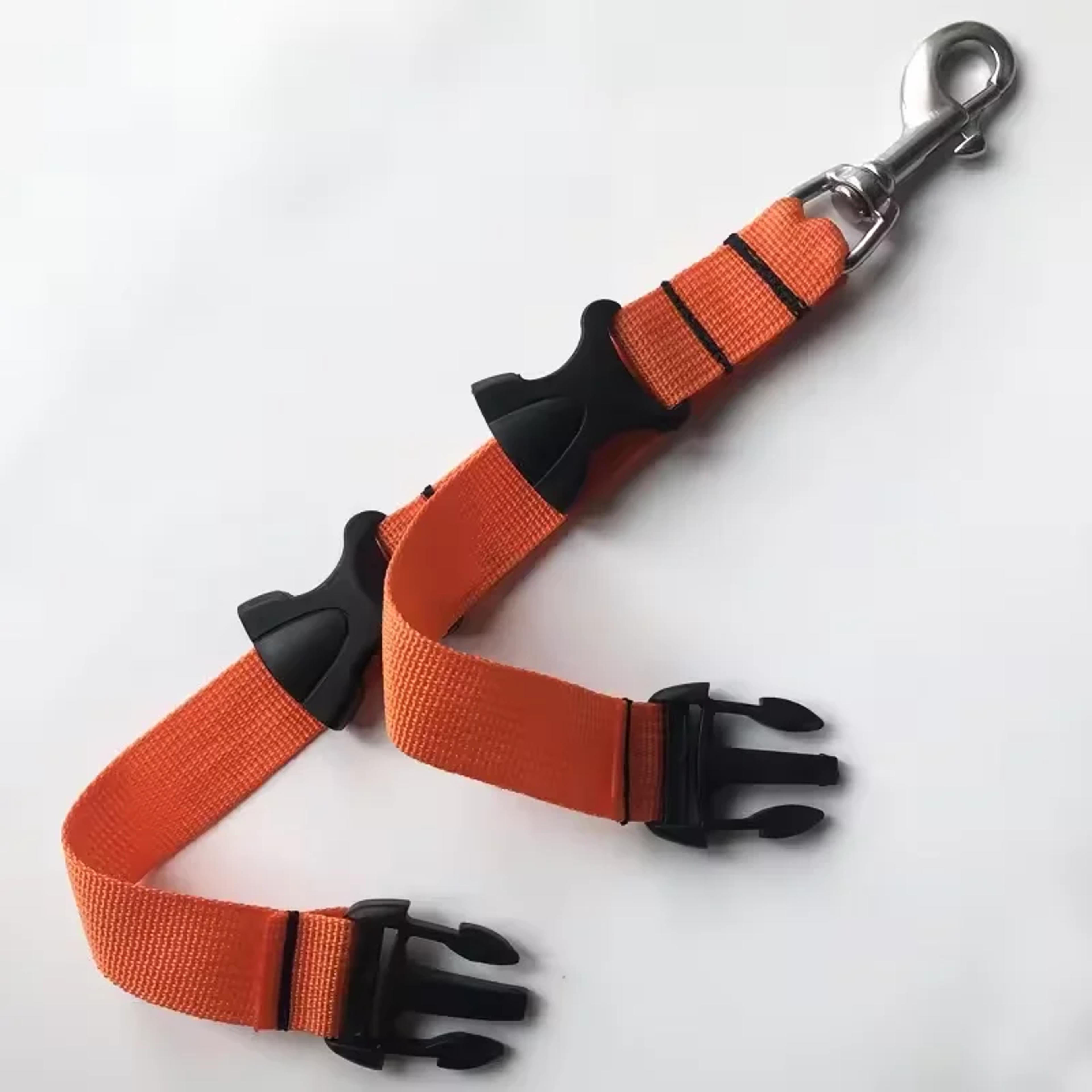 Scuba Fin Holder And Mask Clip With Quick Release Buckle For BCD Gear 4