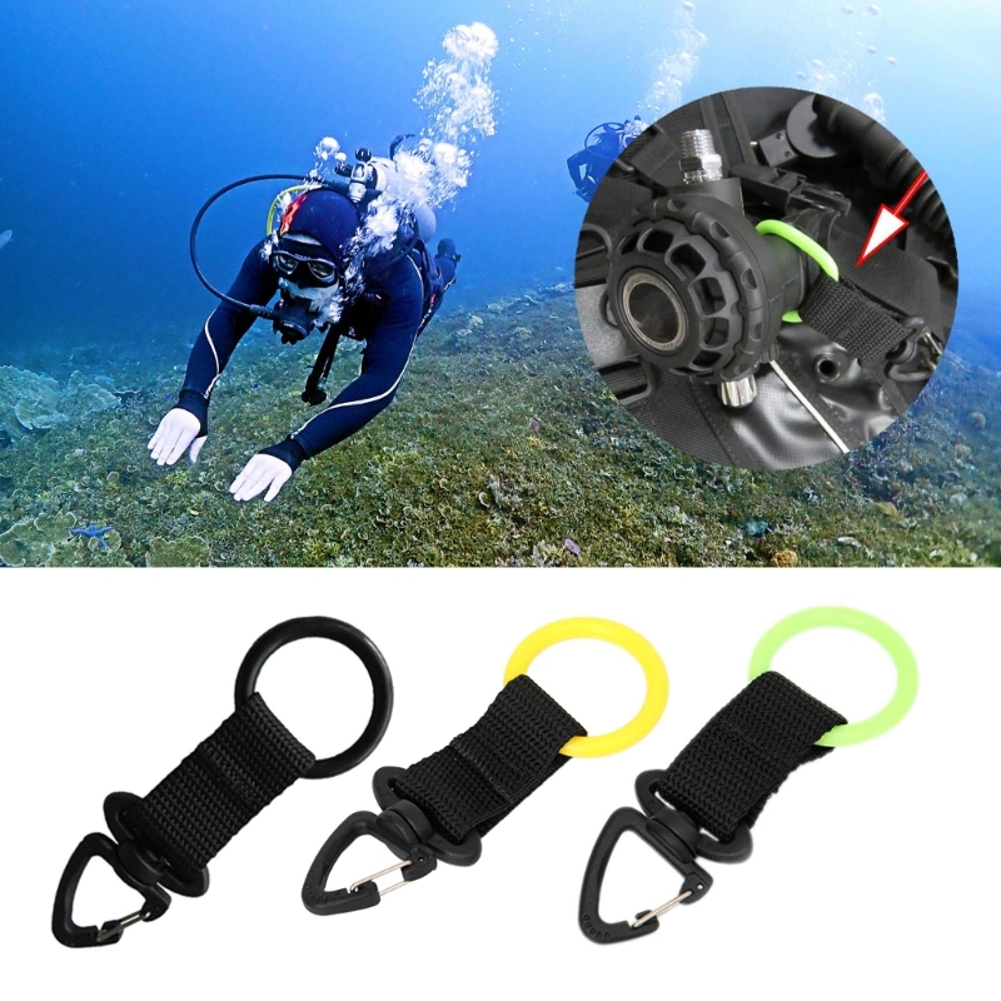 Scuba Octopus Retainer Regulator Mouthpiece Holder With BCD Clip 5