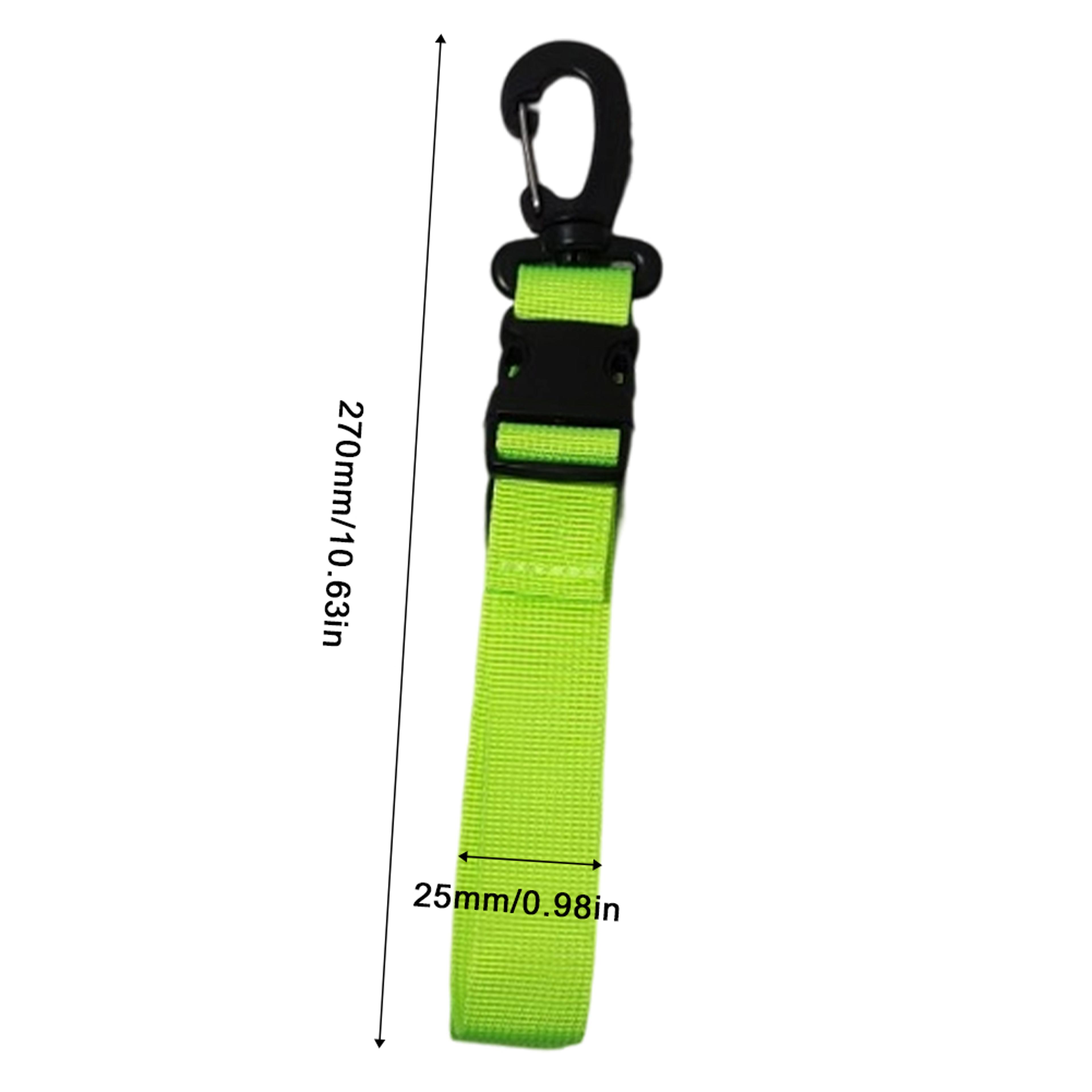 Quick Release Scuba Fin And Mask Holder Strap With BCD Clip 5