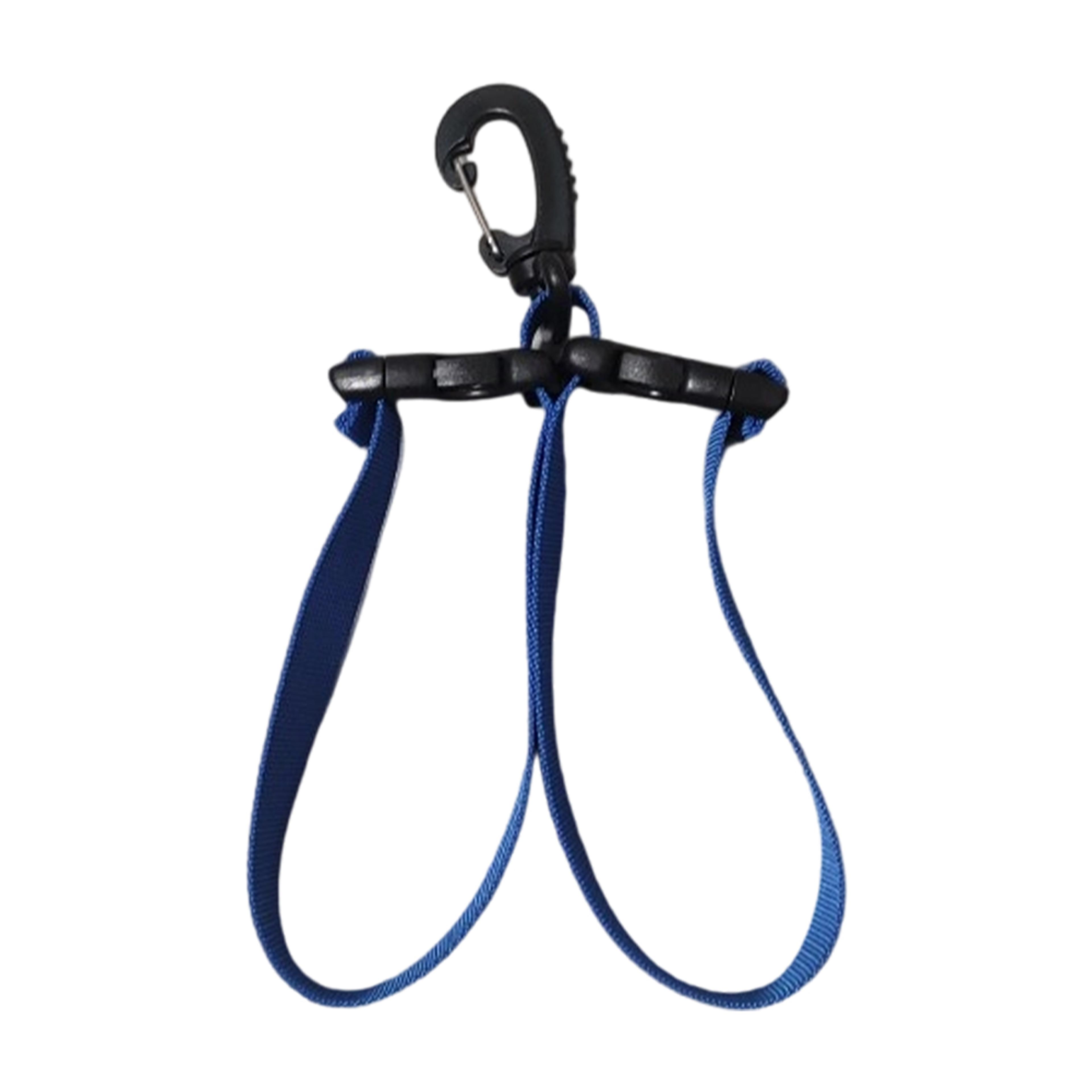 Quick Release Scuba Fin And Mask Holder Strap With BCD Clip 8