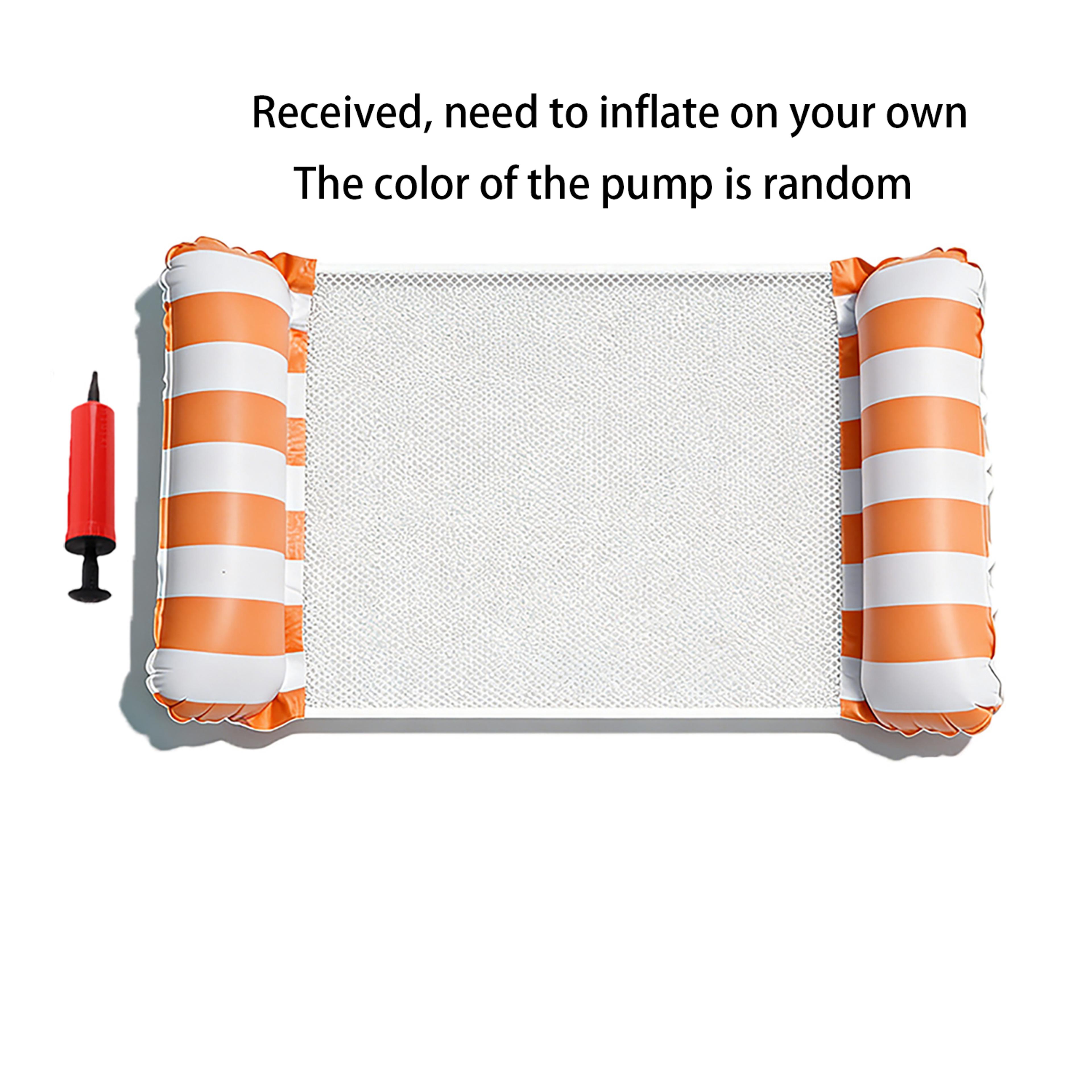 Inflatable Pool Float Lounge Chair With Drainage Design 7