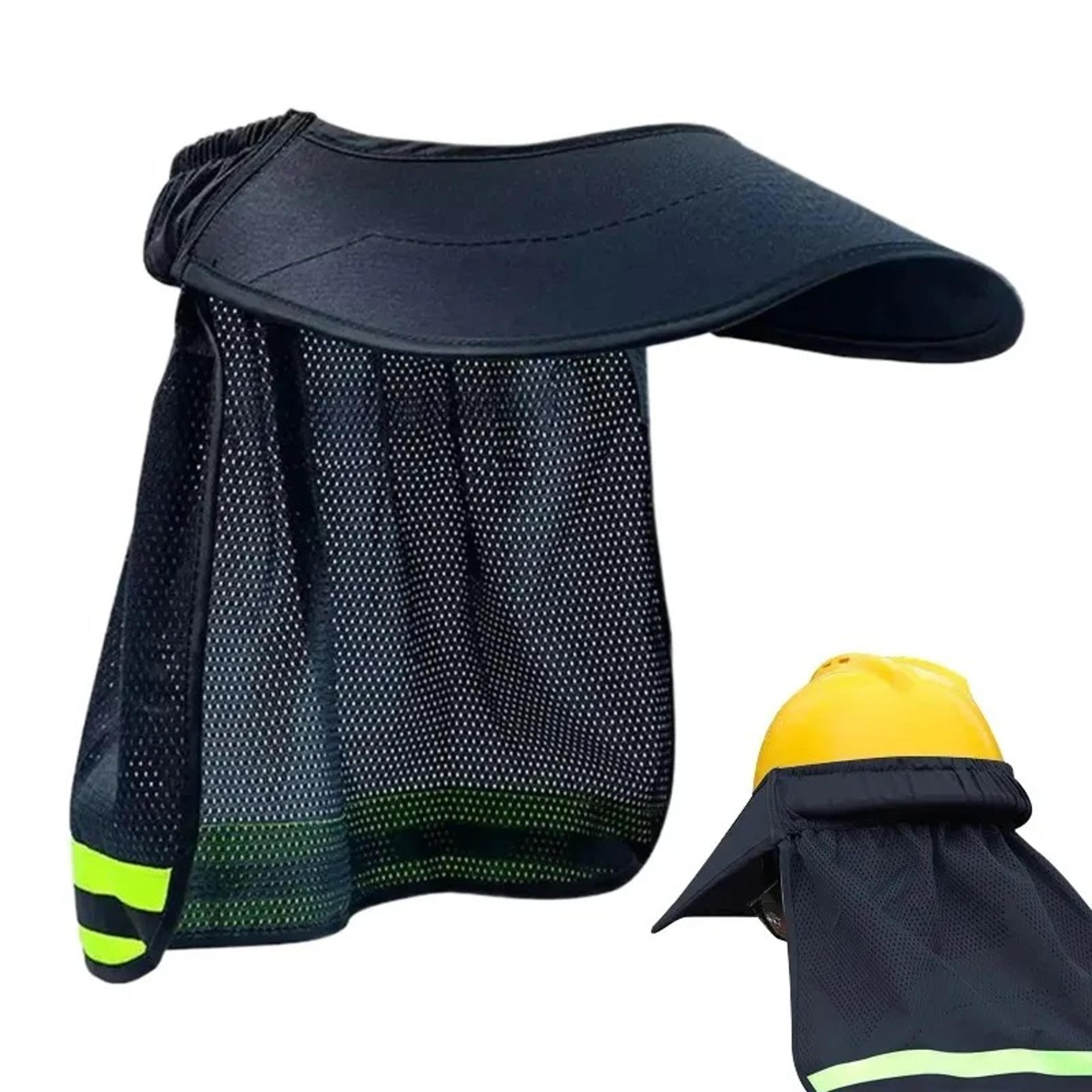 Reflective Mesh Hard Hat Sun Shade Neck Shield For Outdoor Work 3