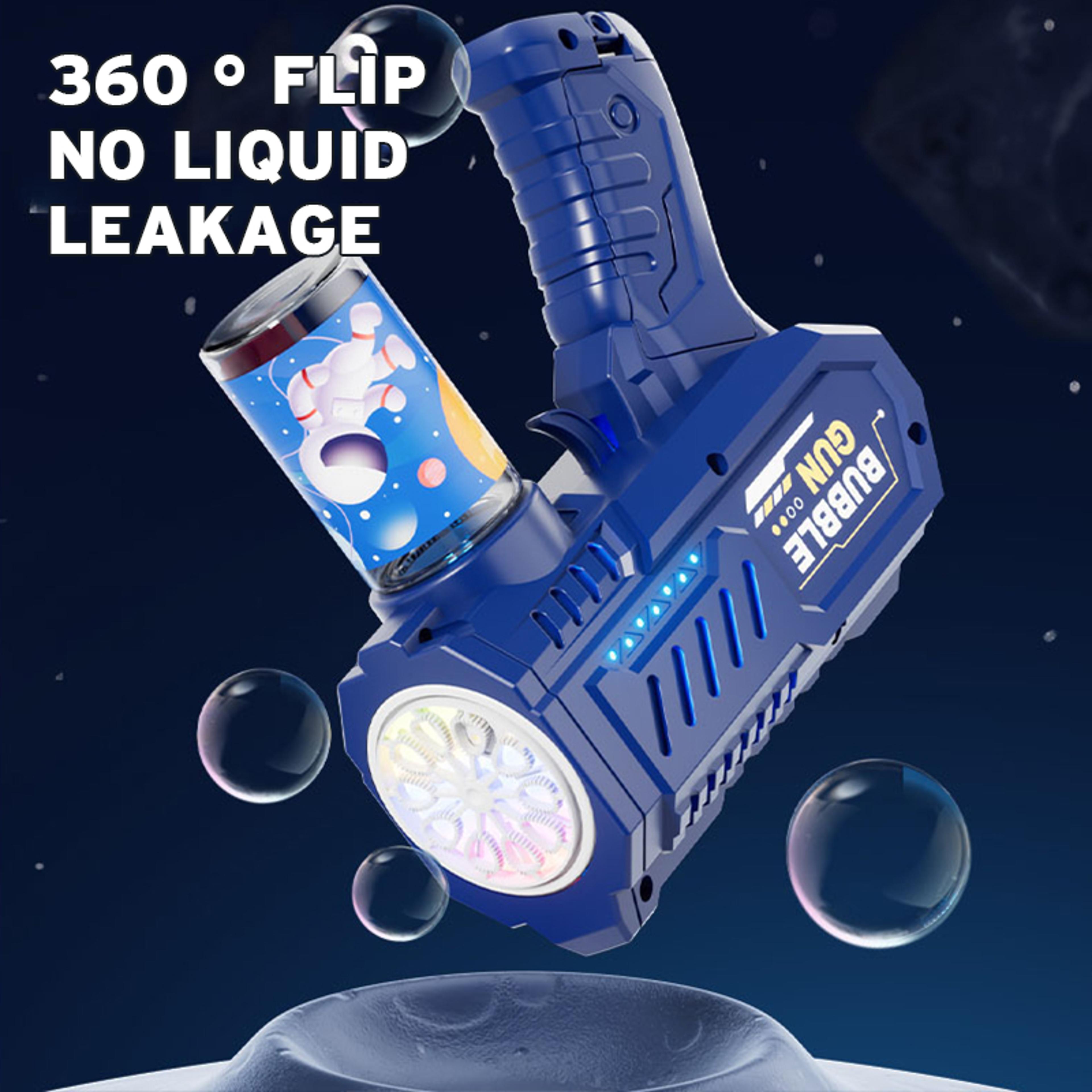 Automatic Space Bubble Gun For Kids Outdoor Bubble Machine Gift Toy 3
