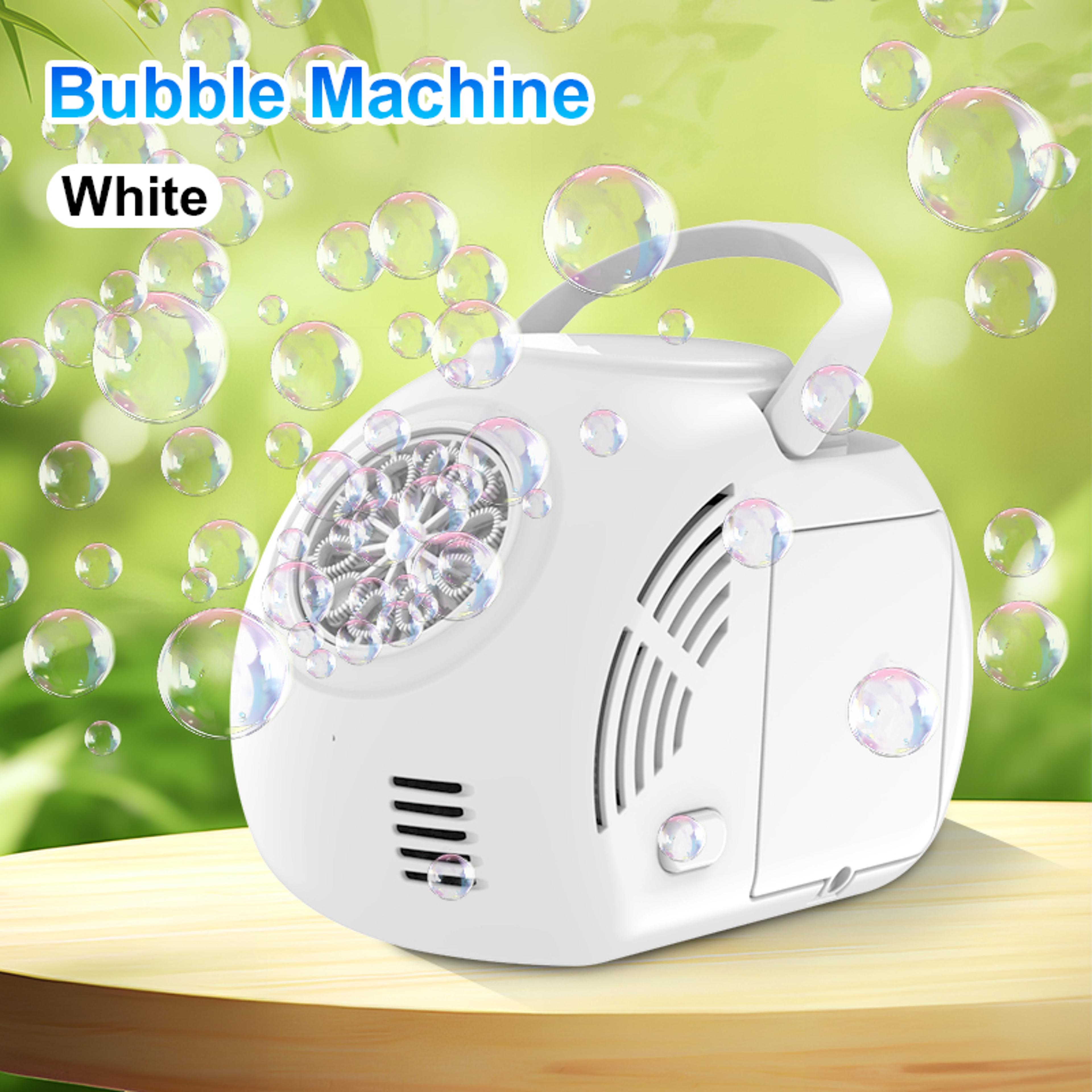 Handheld Bubble Machine With Lights For Kids Outdoor Parties 6