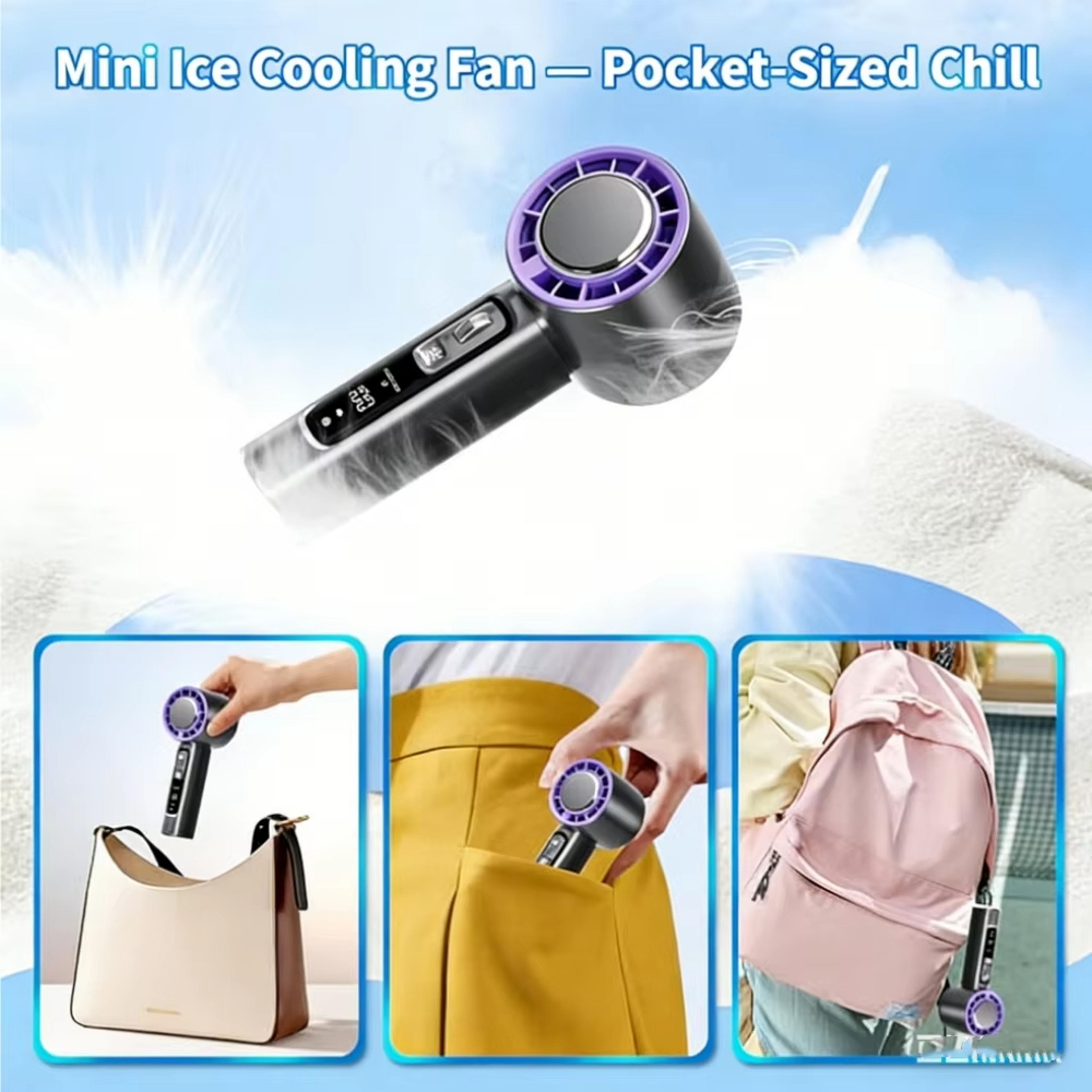 Rechargeable Handheld Fan Portable USB Mini Cooling Fan 2