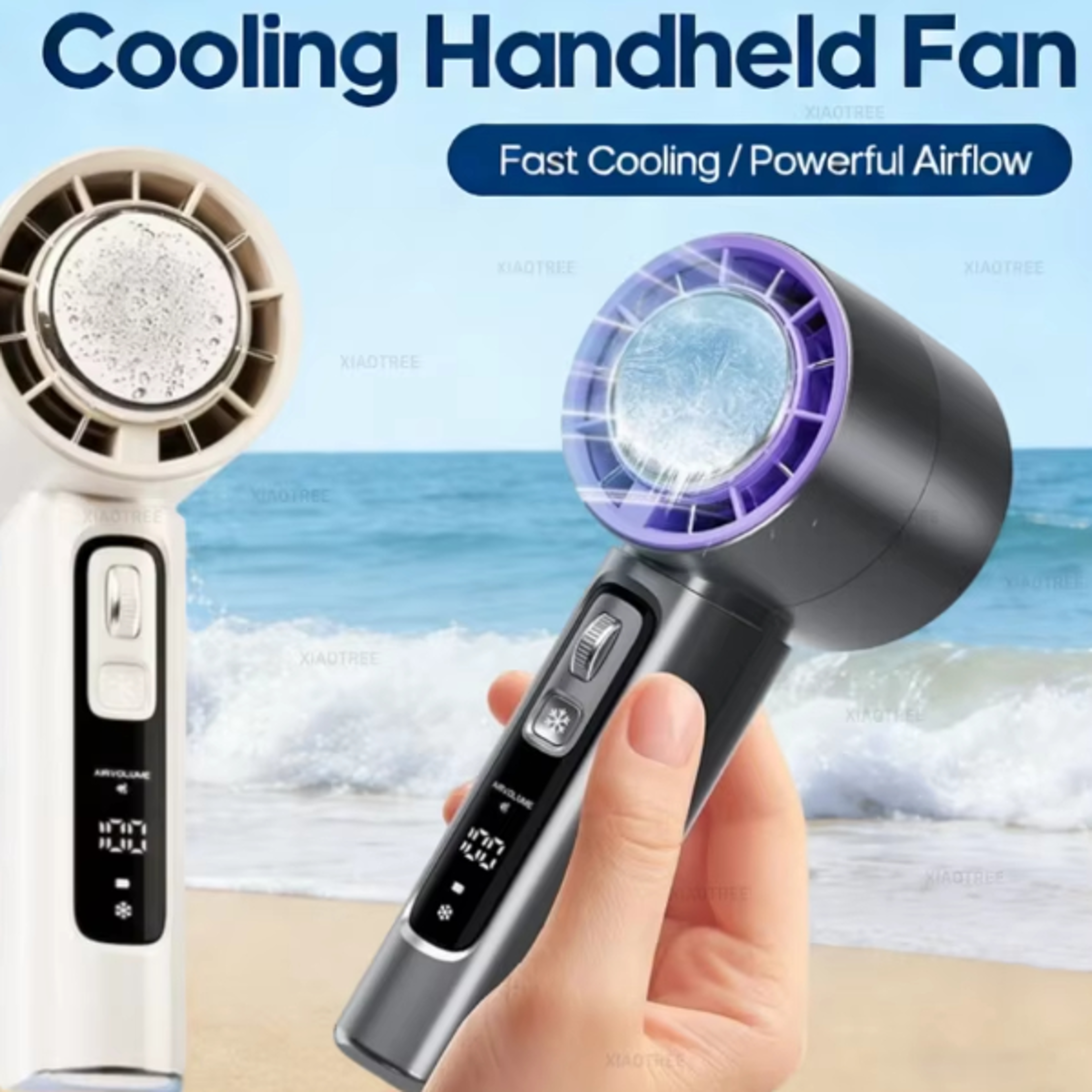 Rechargeable Handheld Fan Portable USB Mini Cooling Fan