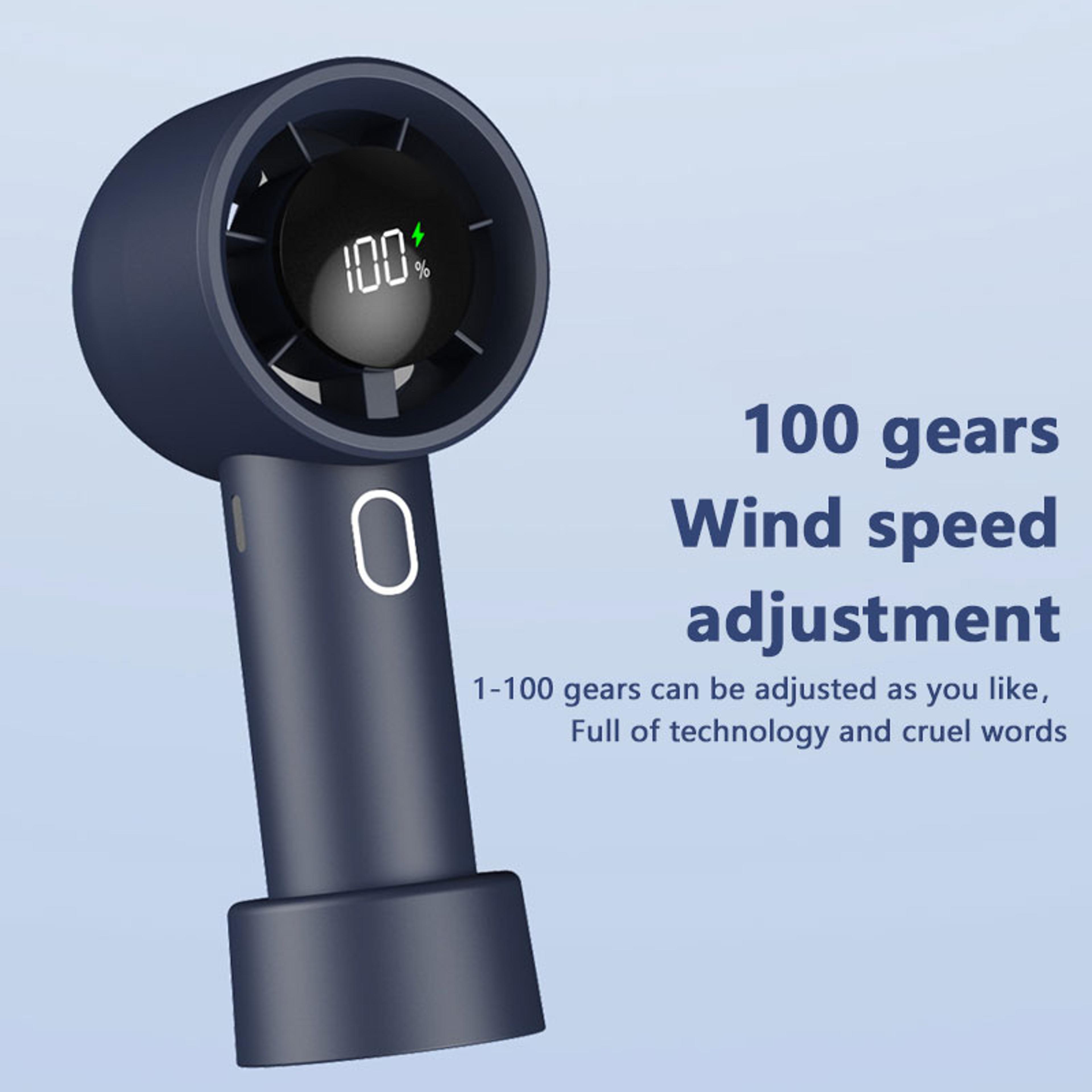 Portable Handheld Fan Rechargeable Mini High Speed Fan For Travel Desk And Outdoor Cooling 0