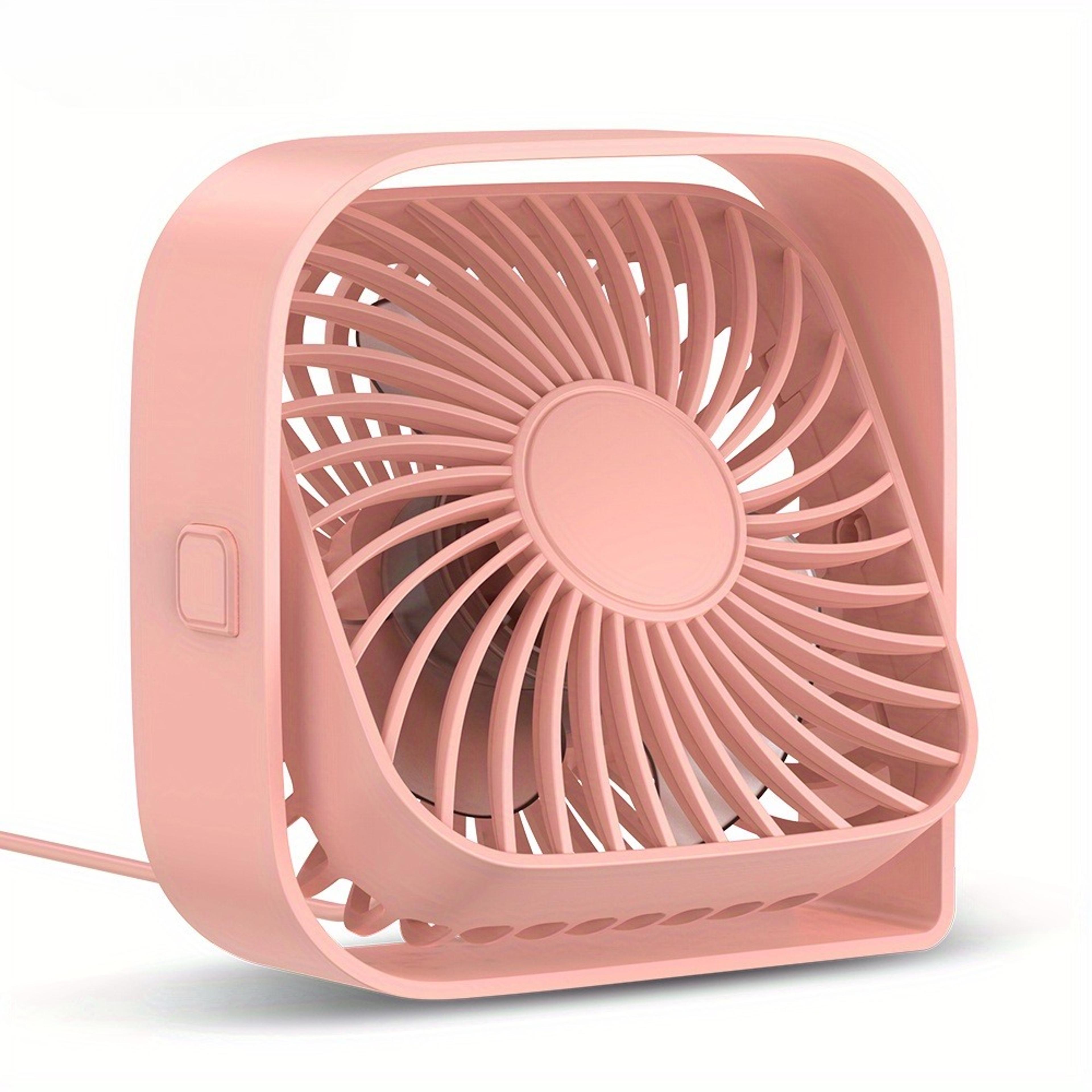 USB Desk Fan Mini Quiet Speed Portable Cooling Fan For Office Dorm And Study 8