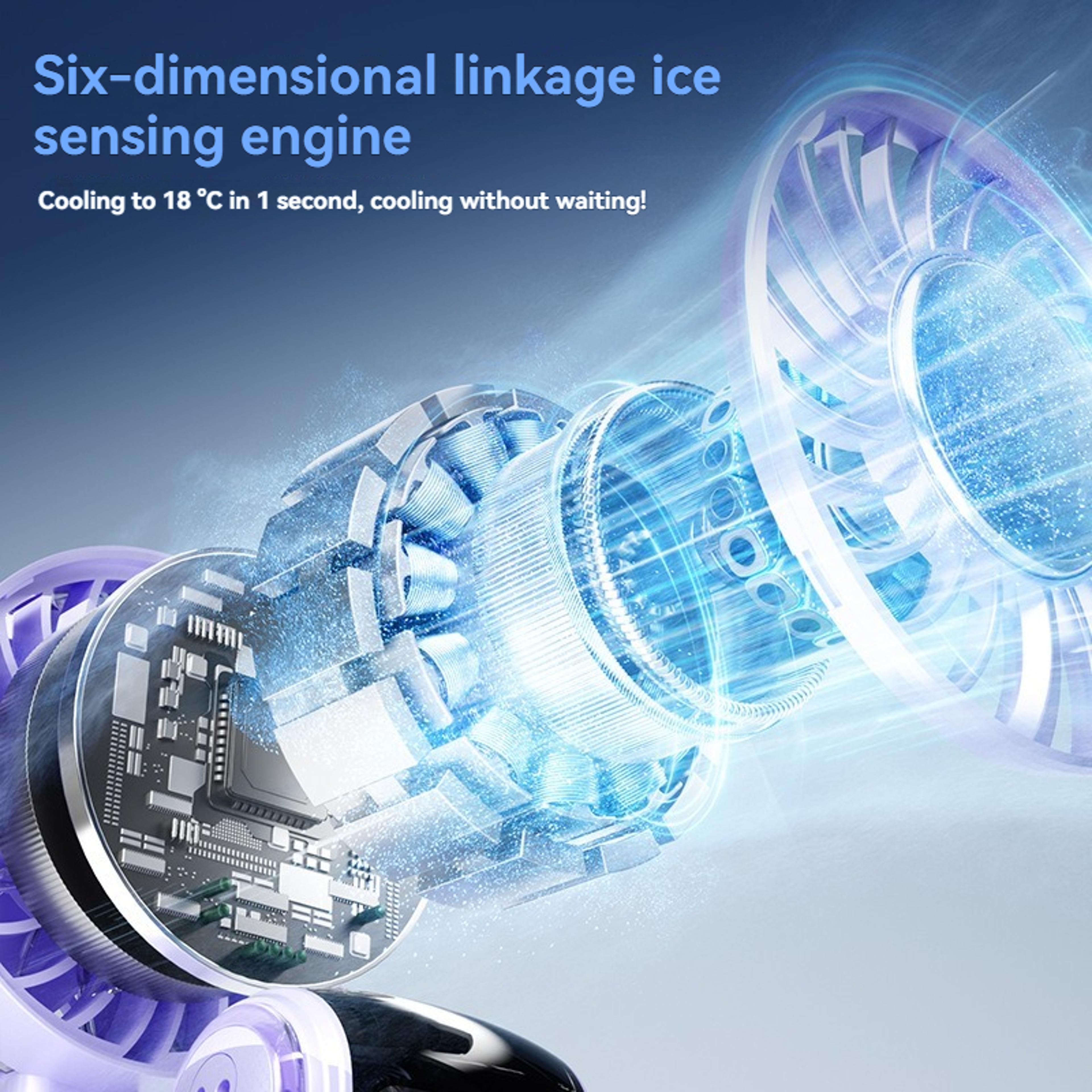 Ice Cool Semiconductor Cooling Fan With Digital Display 5