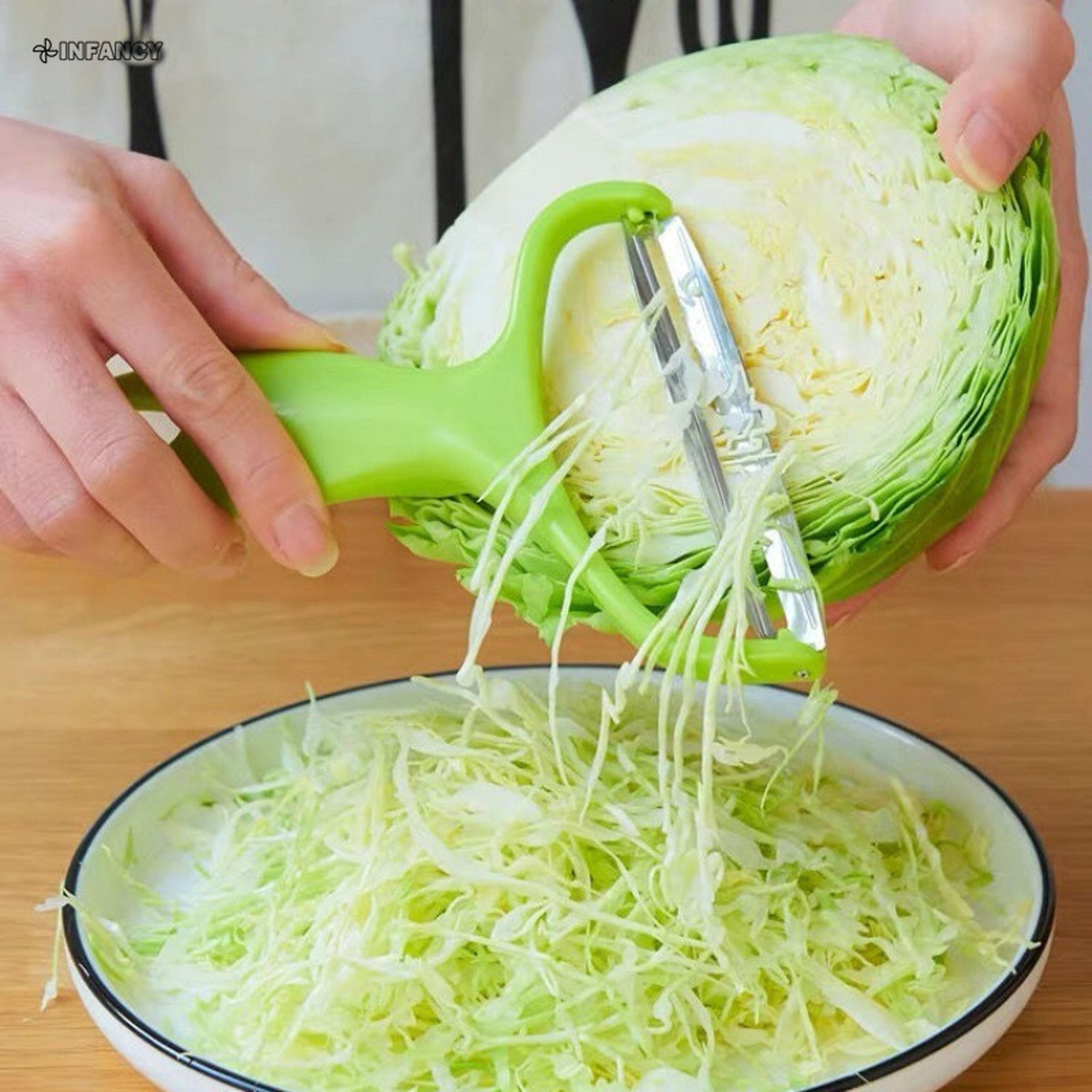 gnK0VegetableCutterCabbageSlicerVegetablesGratersCabbageShredderFruitPeelerKnifePotatoZe