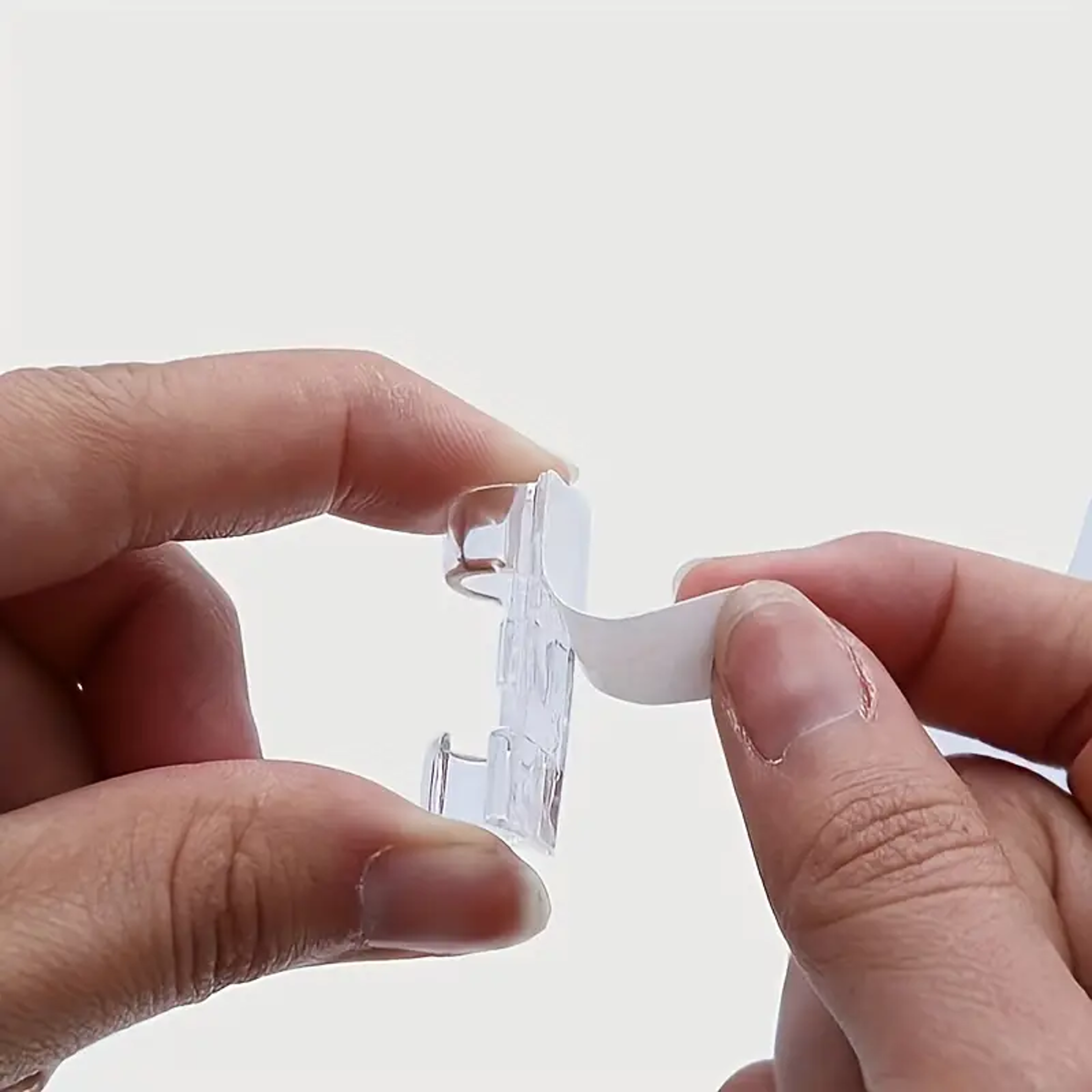 Clear Self Adhesive Cable Clips Transparent Cable Management Clips For Wall  Desk 6