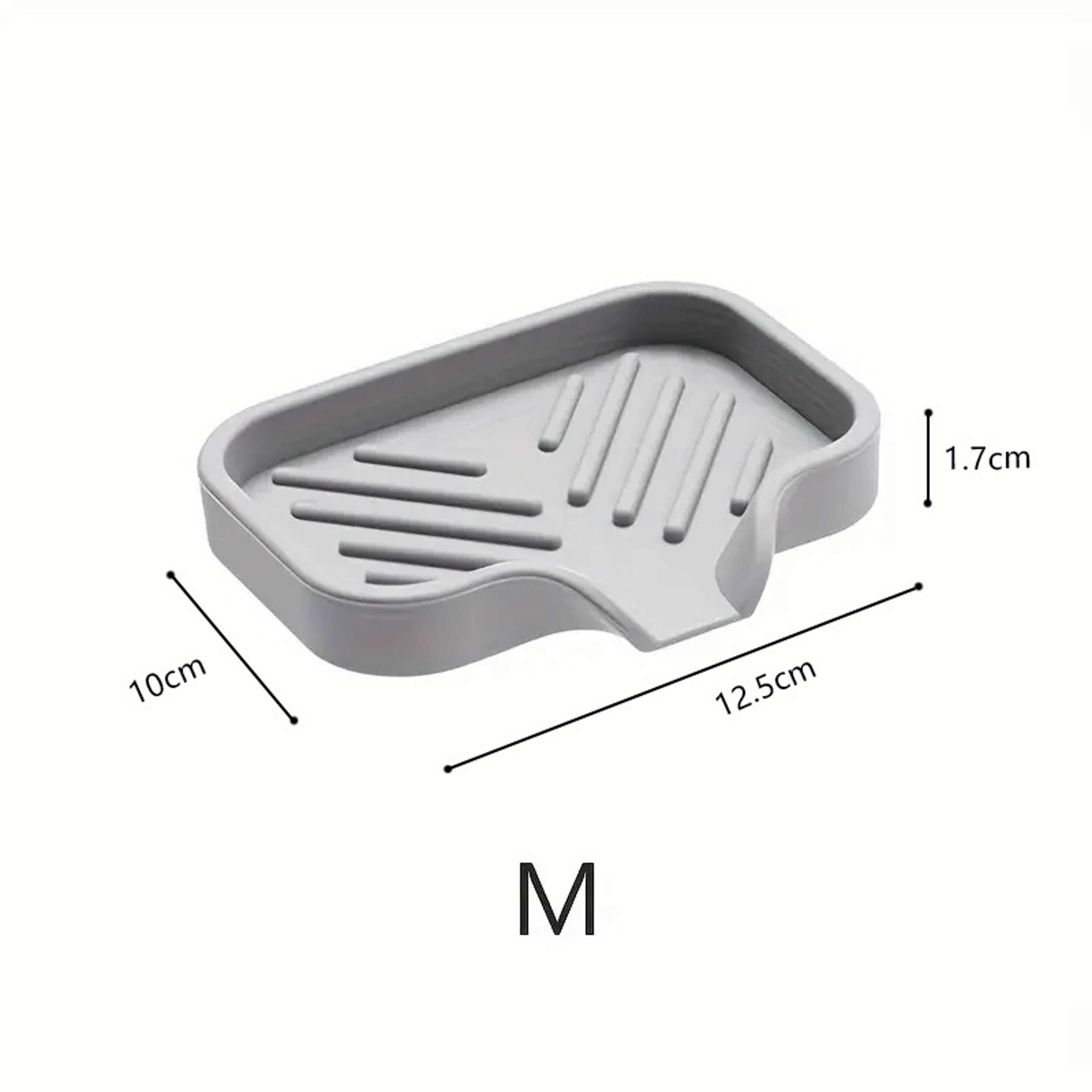 Silicone Faucet Splash Guard  Drain Tray For Kitchen Sink Counter Organization 6