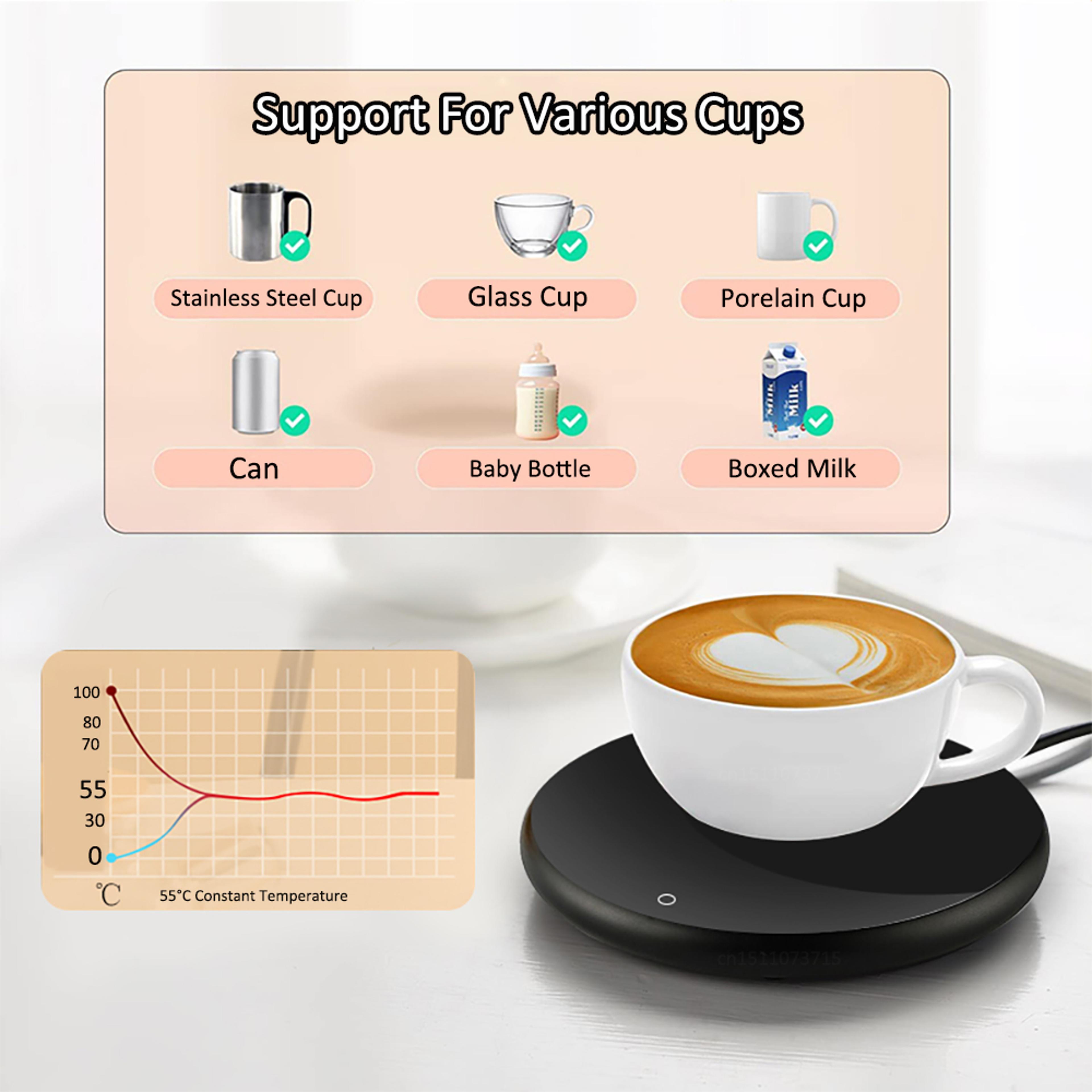 USB Coffee Mug Warmer Thermostatic Cup Heater For Desk Home  Office 3
