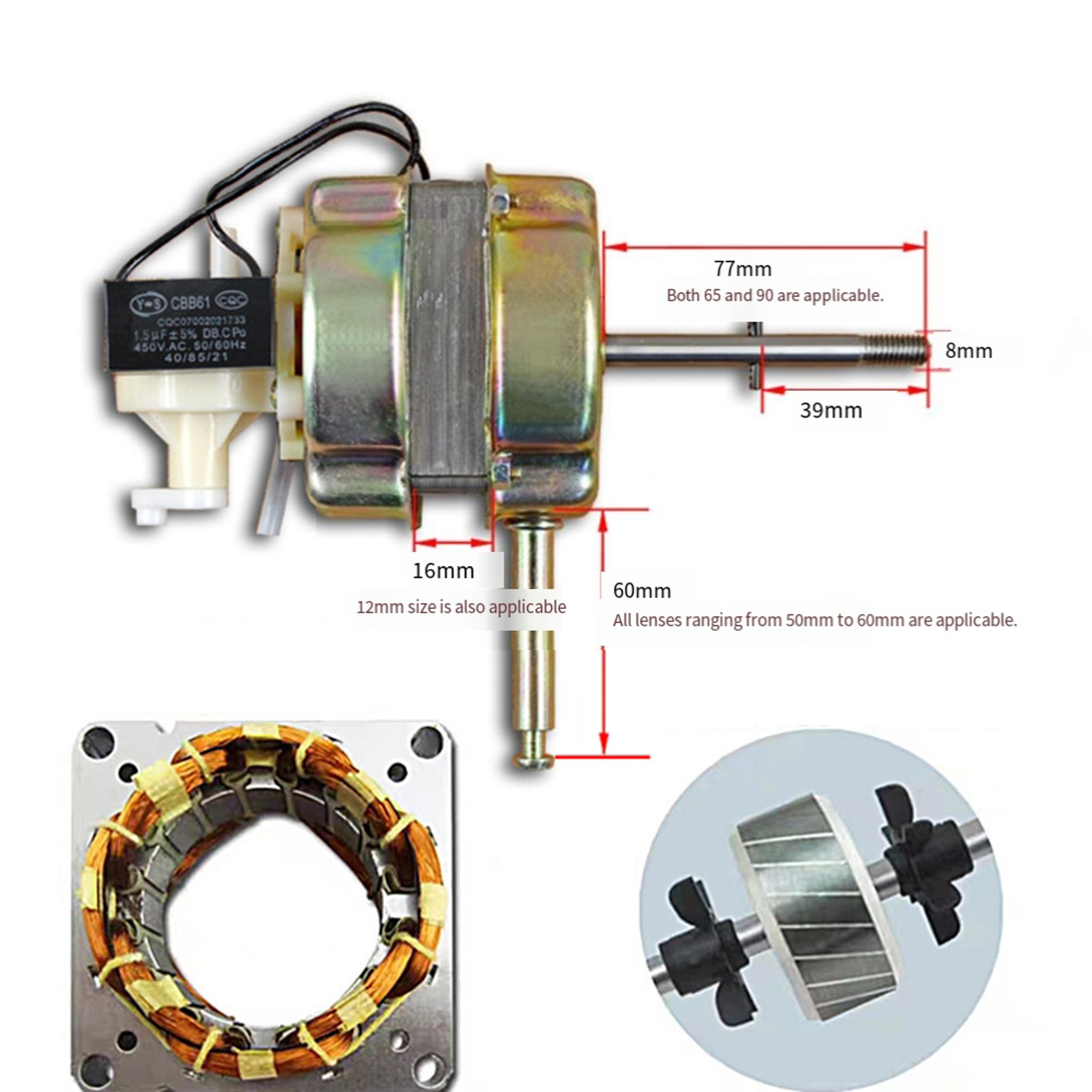 Universal Speed Electric Fan Motor Replacement For Table  Floor Fans 3