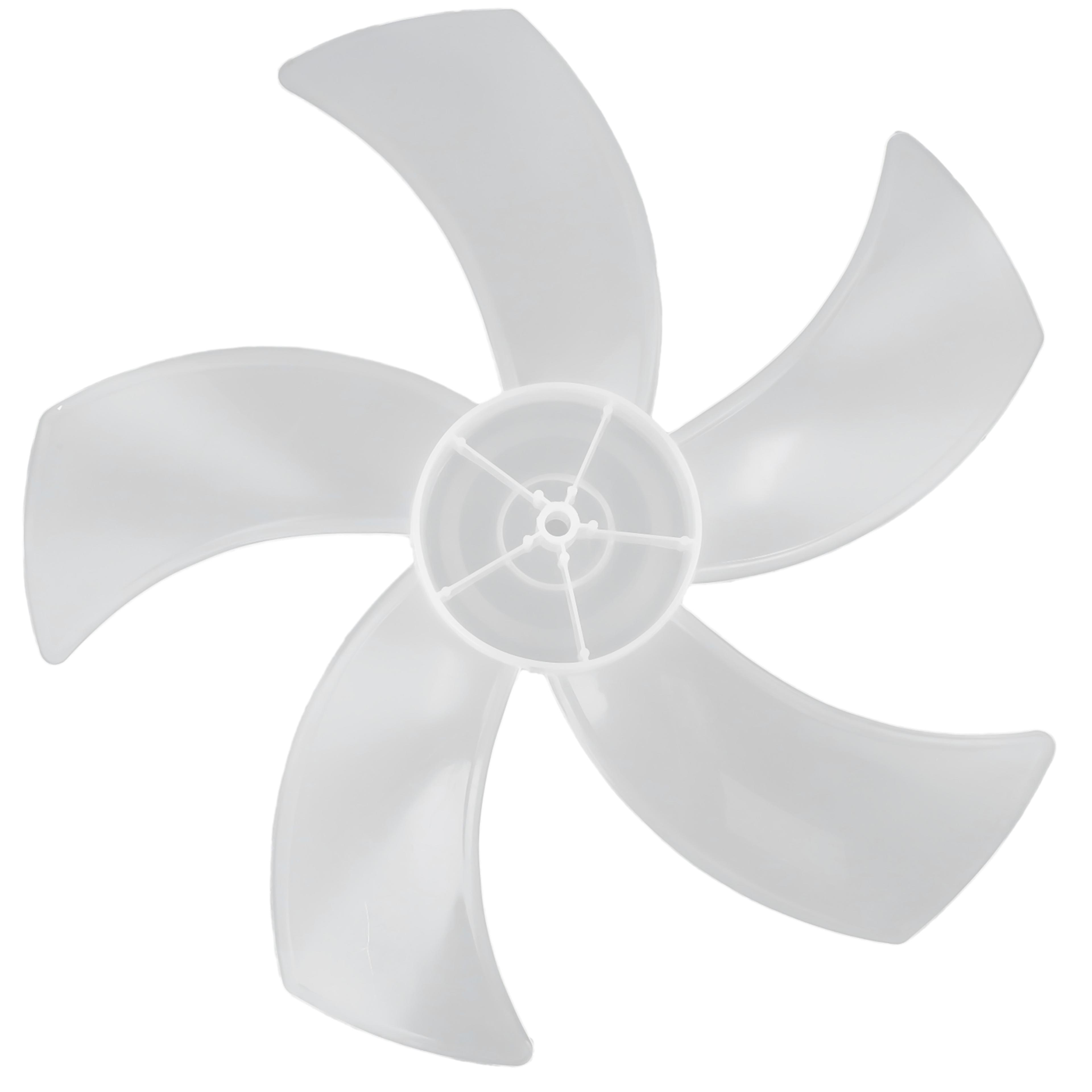 Premium Five Leaf Replacement Fan Blade For Stand  Desk Fans With Nut Cover 5