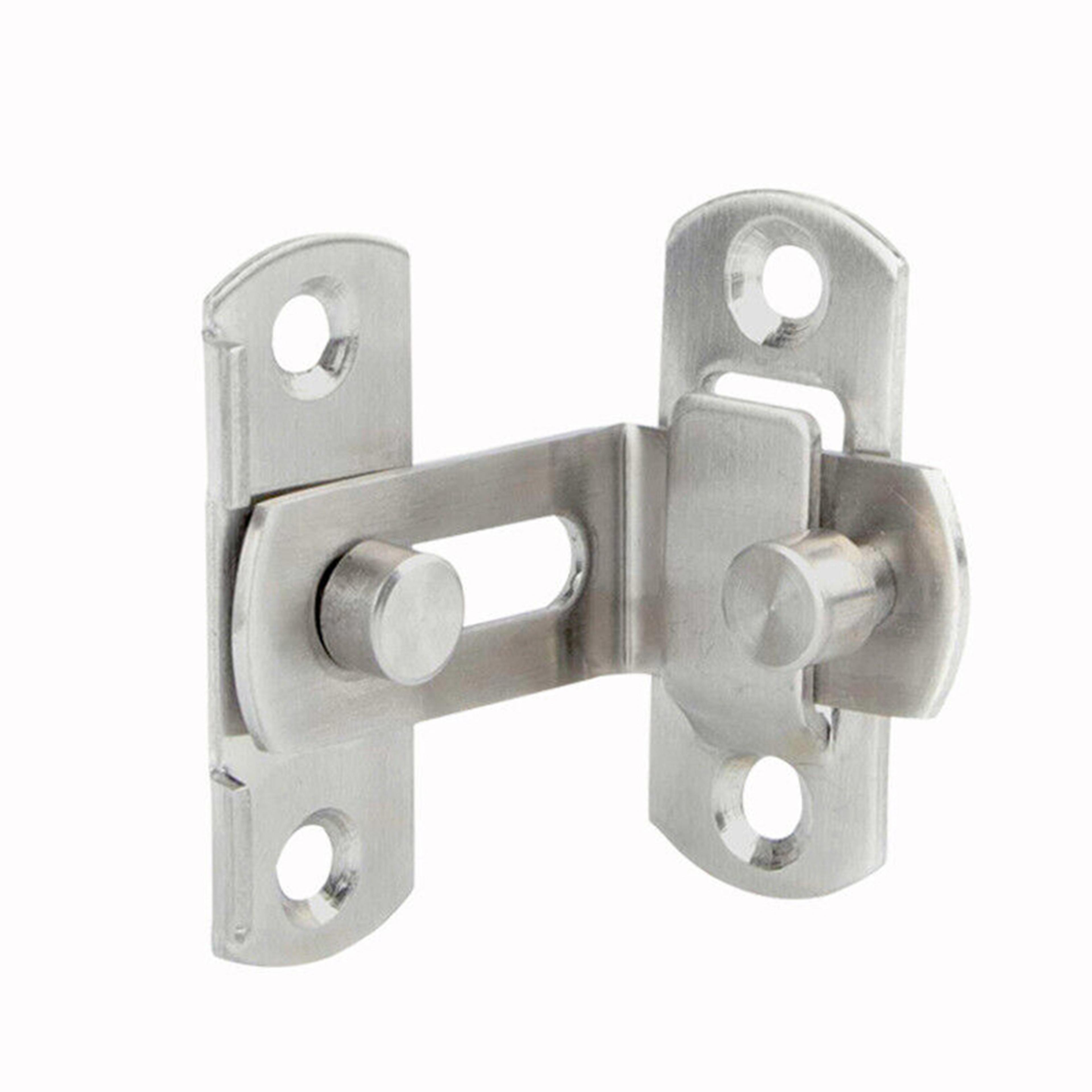 Stainless Steel Door Lock Bolt  Toggle Latch For Cabinets And Sliding Doors 5