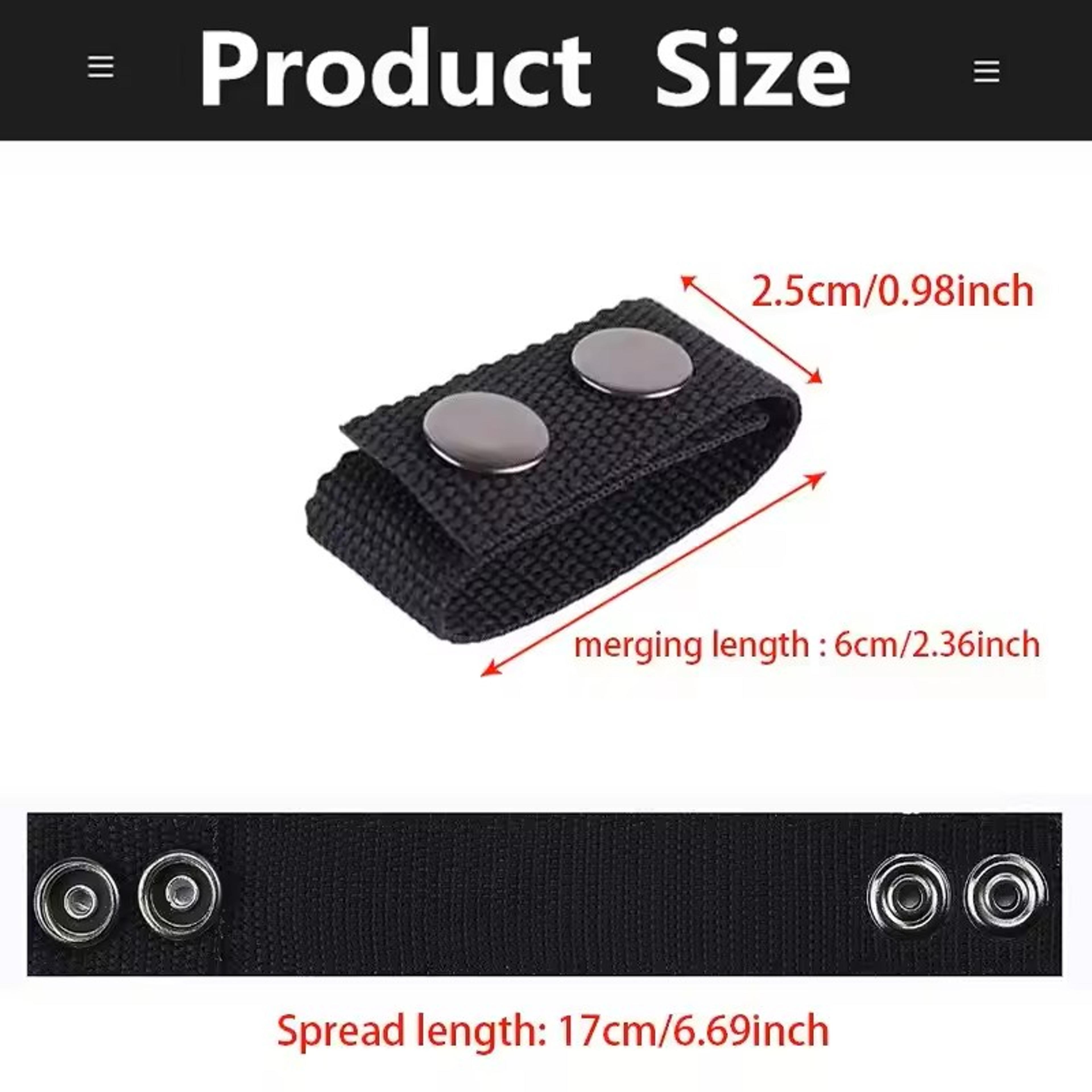 Tactical Belt Keeper Clips Heavy Duty Nylon Belt Buckles For Outdoor Gear Organization 2