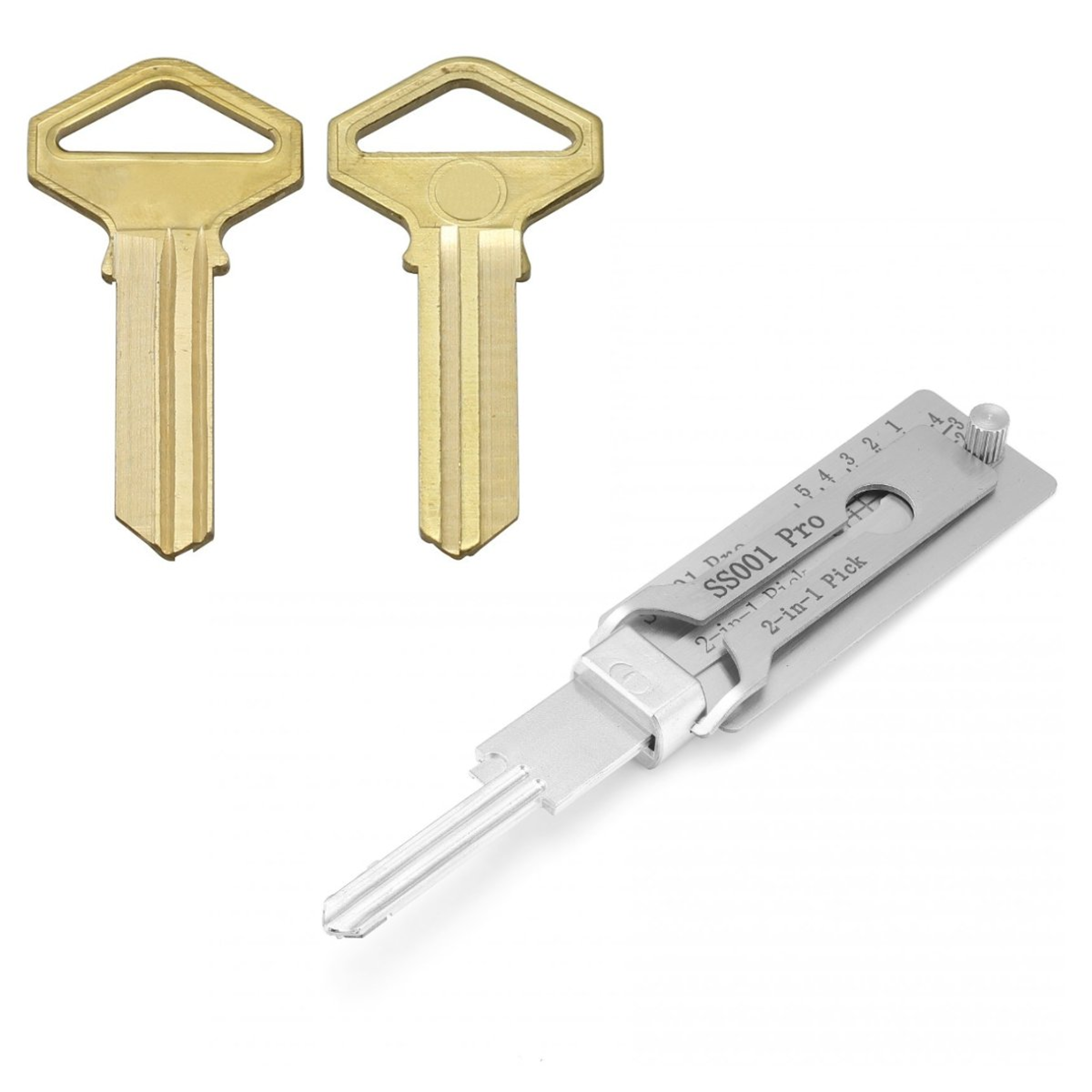 Precision Lock Pick  Key Decoder Set Professional Locksmith Tools For Repair 0