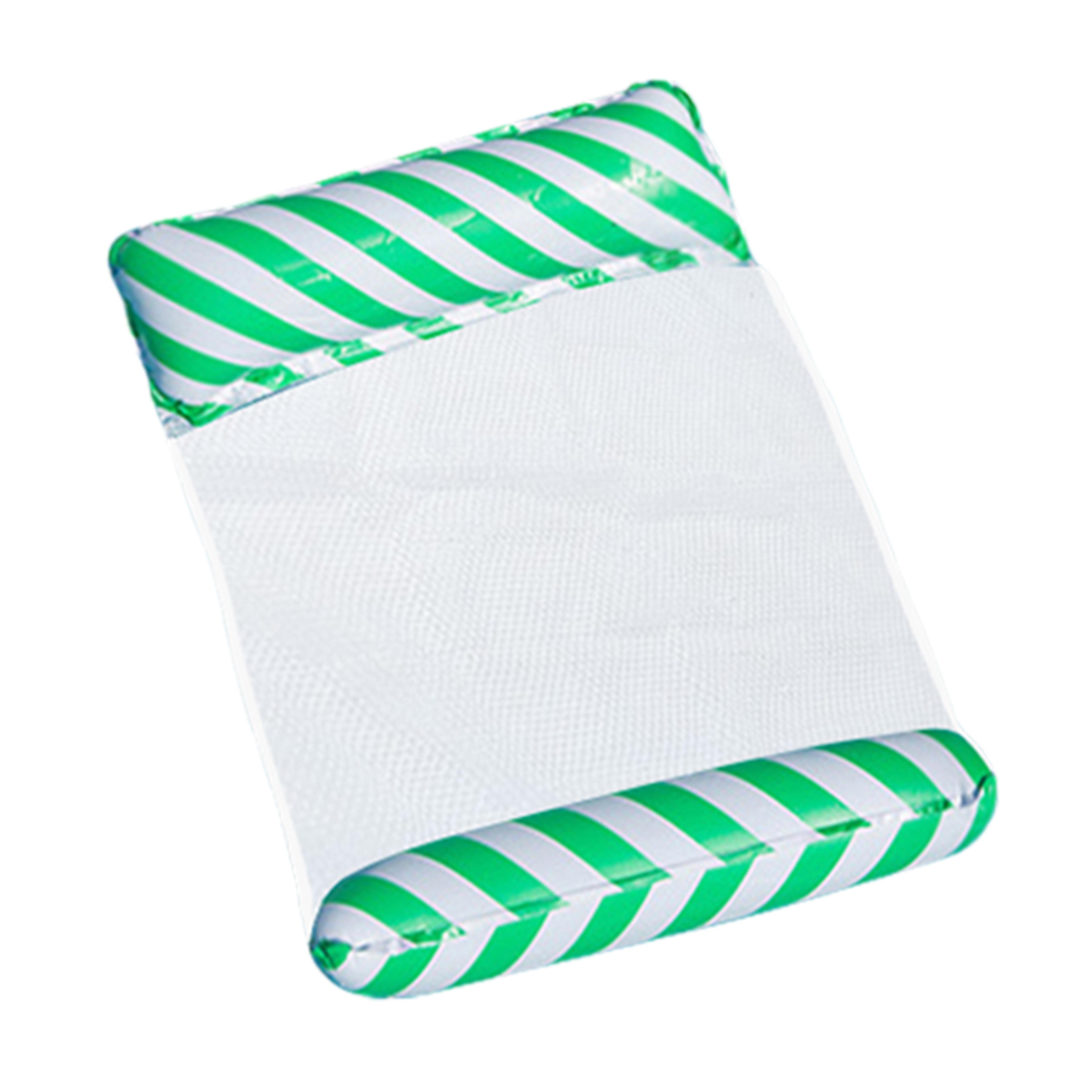 Premium Summer Inflatable Pool Float Water Hammock Floating Bed With Net Backrest Beach Lounger 6