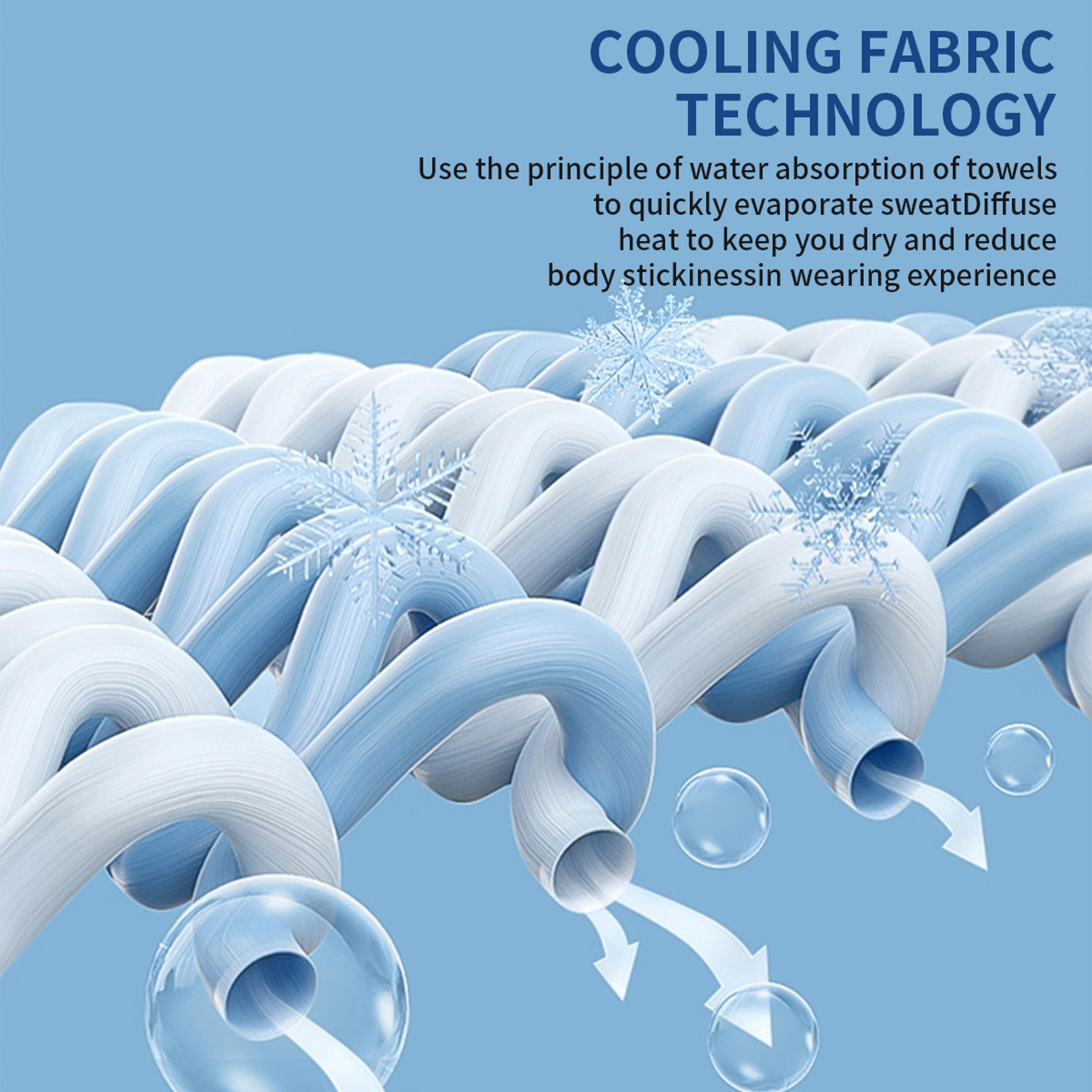 Cooling Hooded Cloak Poncho Towel UV Protection Instant Cooling Beach Cover Up 3