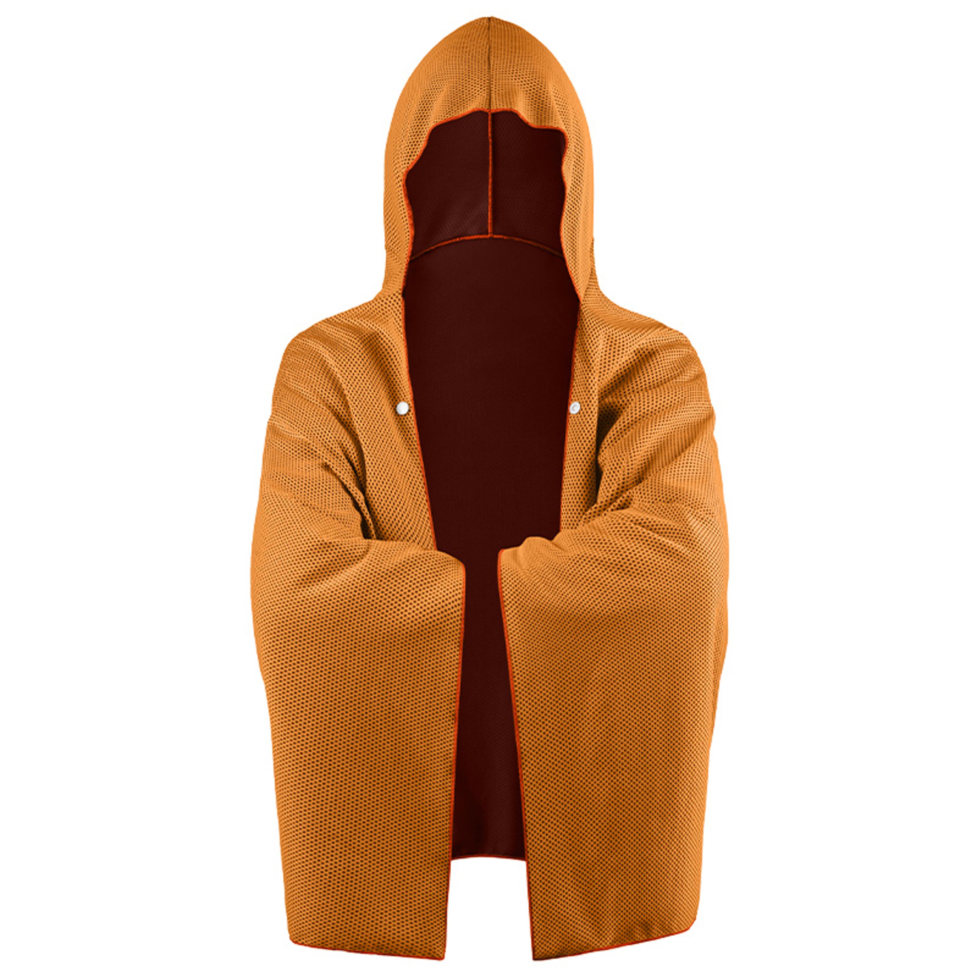 Cooling Hooded Cloak Poncho Towel UV Protection Instant Cooling Beach Cover Up 8