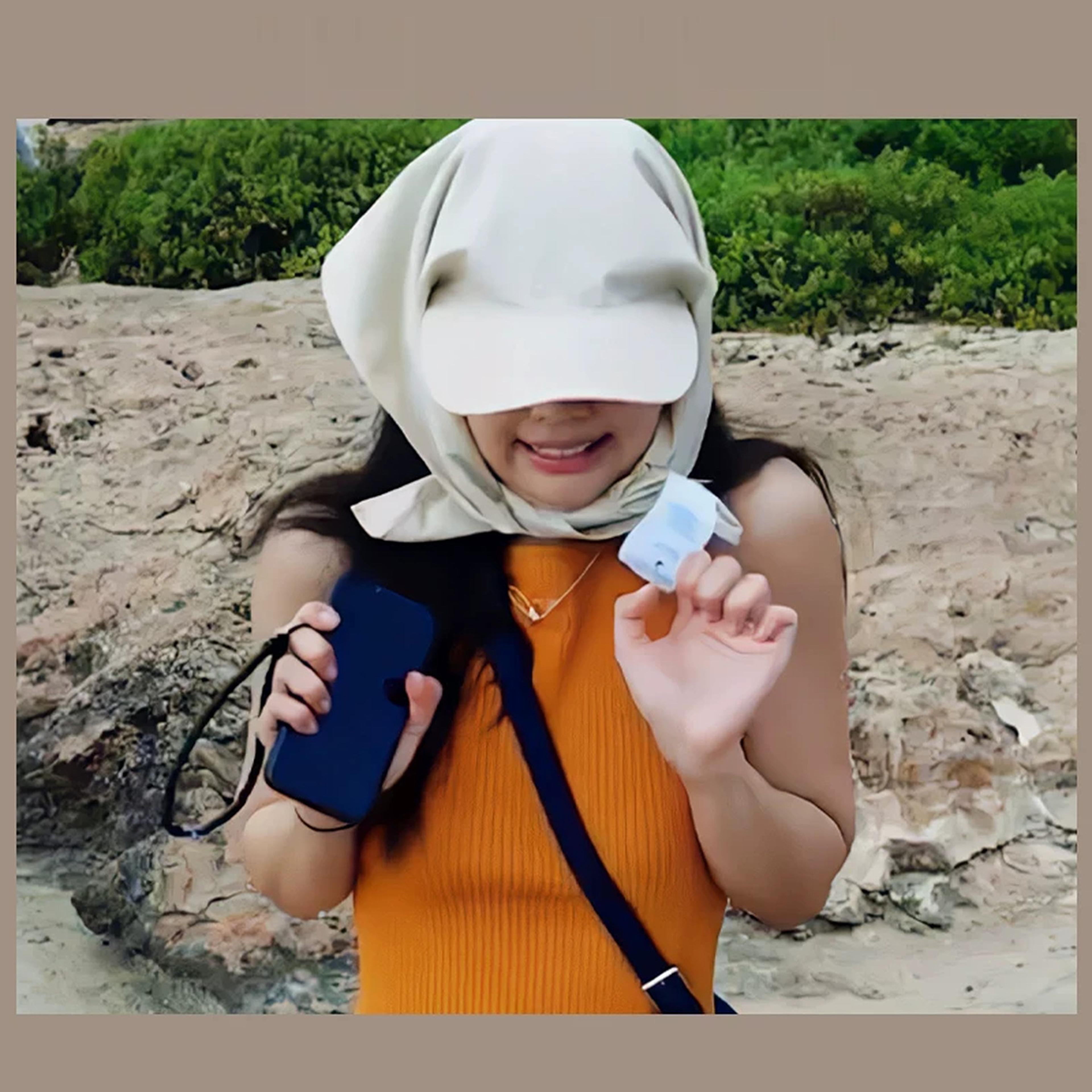 Sun Protection Hat With Neck Flap Quick Dry Outdoor Cap 1