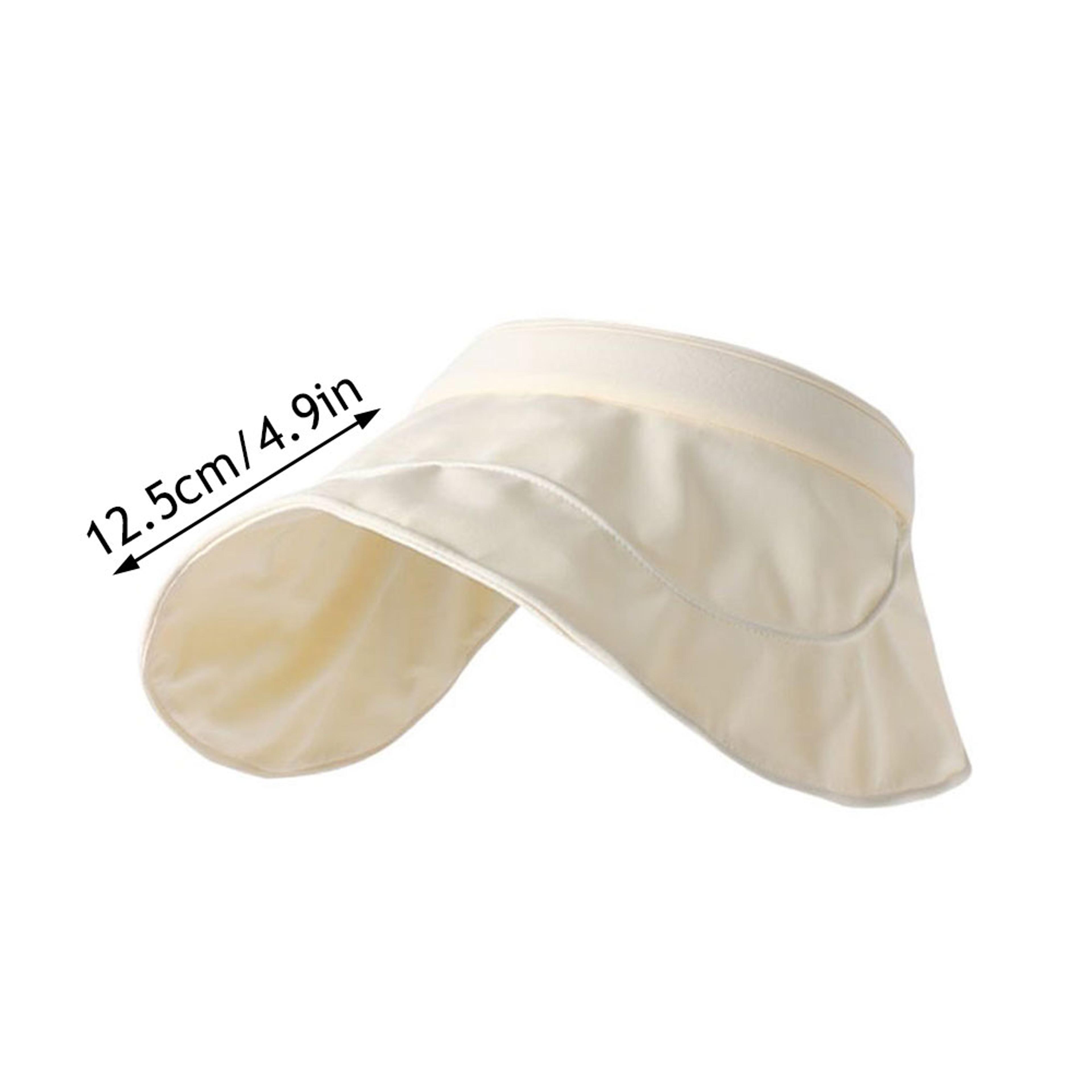 Wide Brim UV Protection Sun Visor Hat Foldable Breathable Beach Sun Hat 4