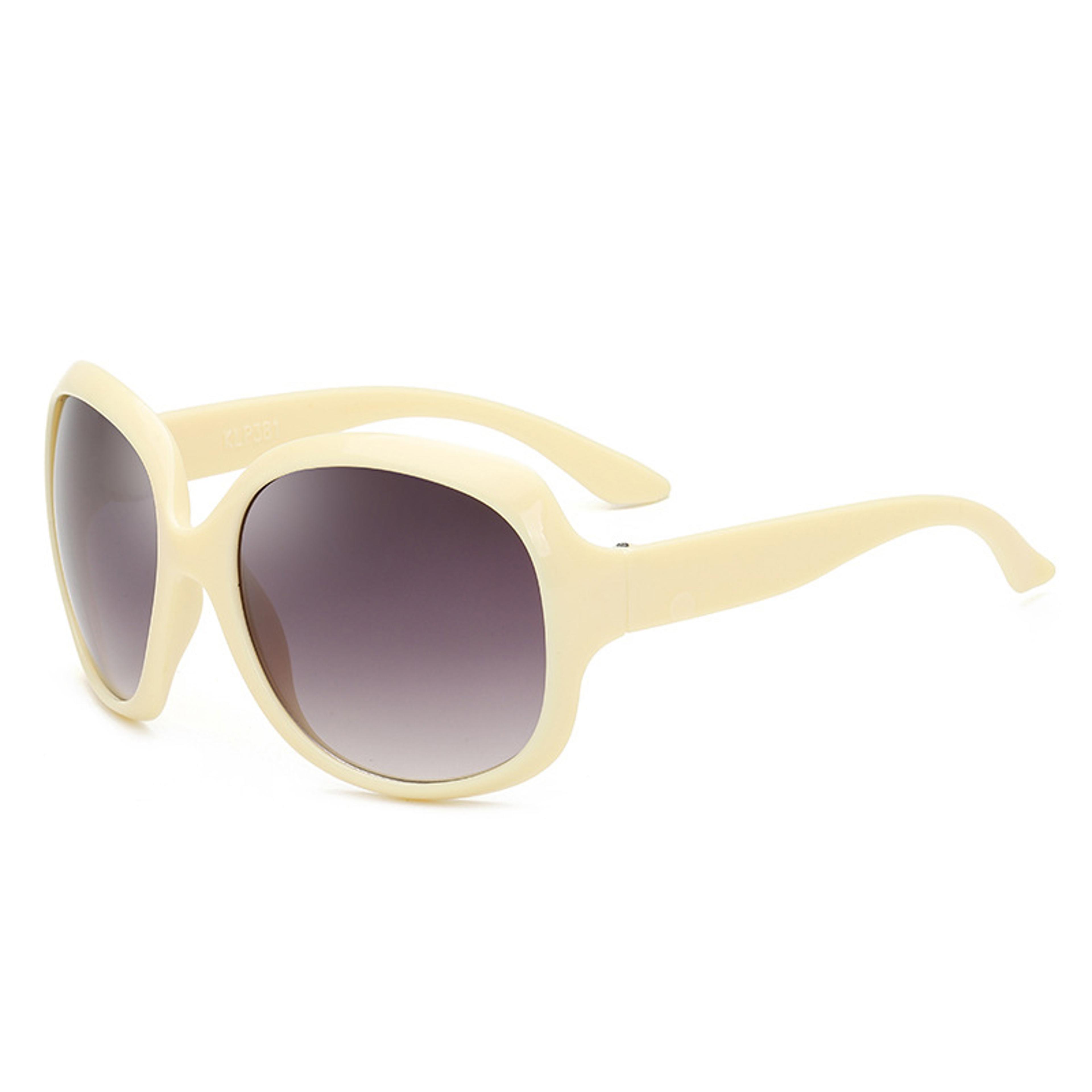 Oval Designer Sunglasses For Women Vintage Black Shades 6