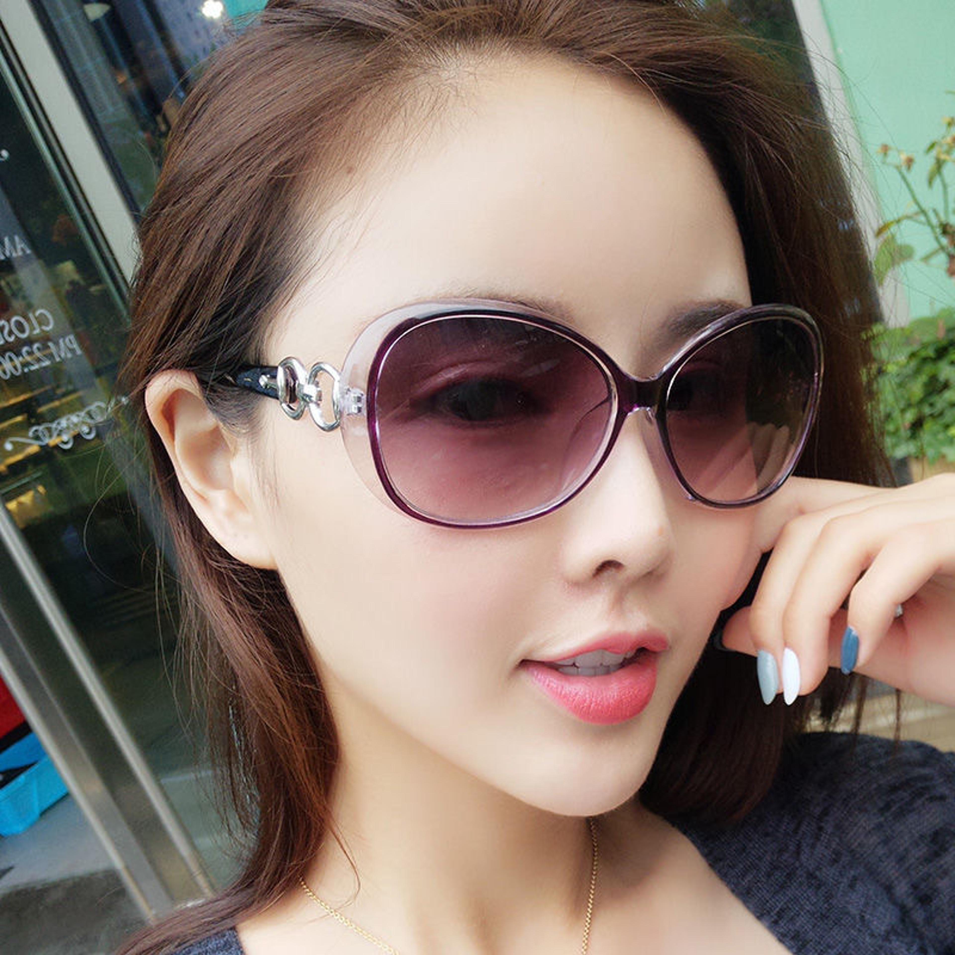 Classic Square Retro Aviator Designer Sunglasses For Women Fashion UV Protection Eyewear 2