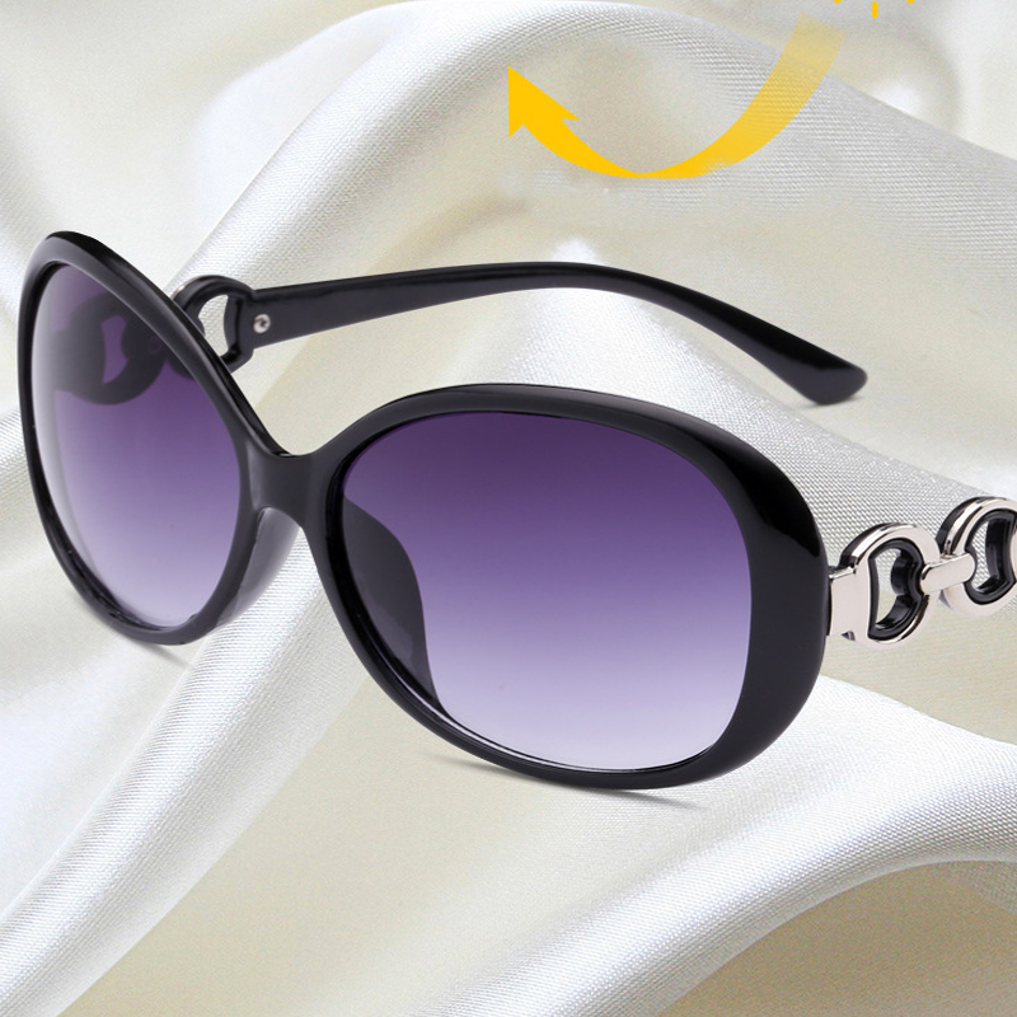 Classic Square Retro Aviator Designer Sunglasses For Women Fashion UV Protection Eyewear 3