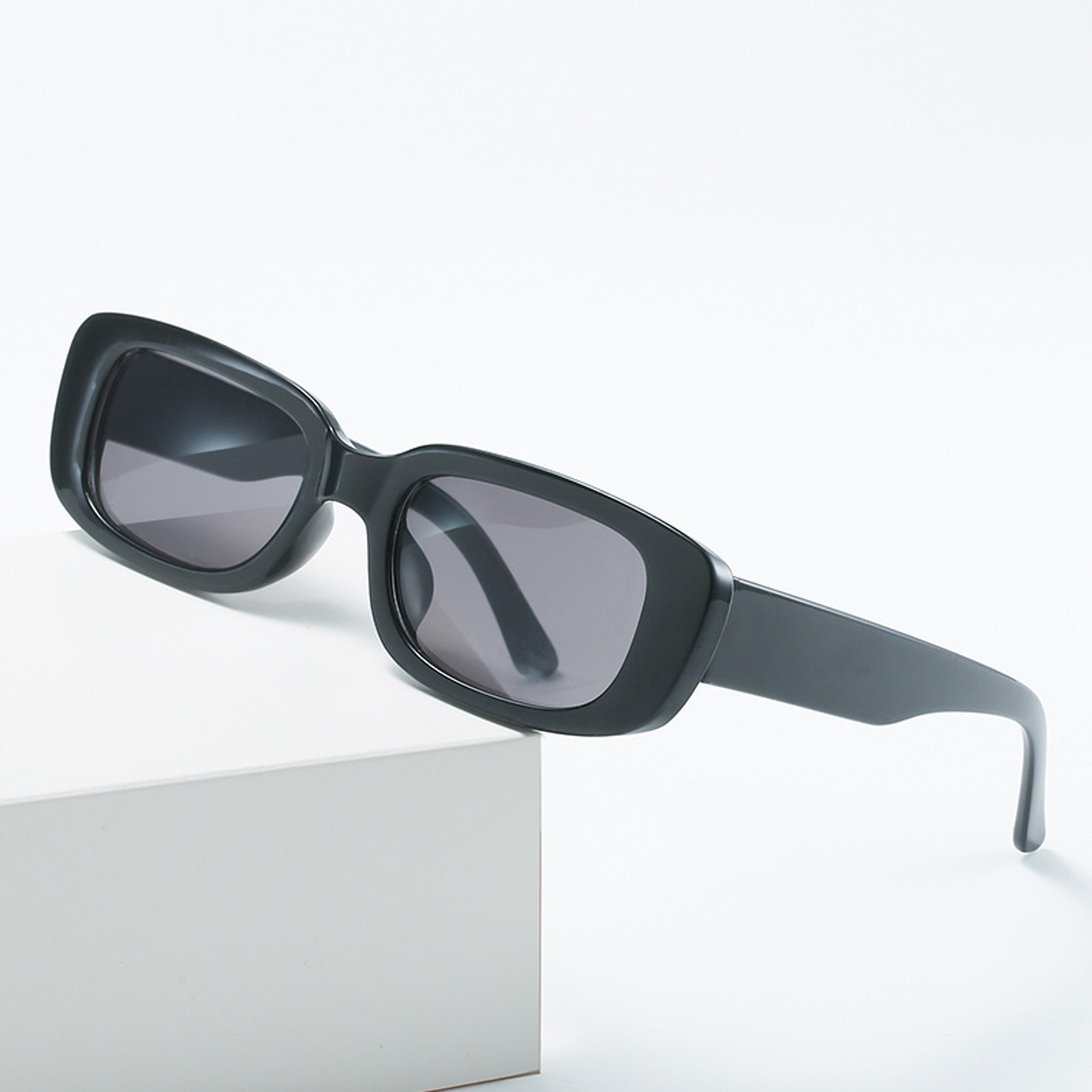 Vintage Square Retro Sunglasses For Women Fashion Designer Rectangle Shades 3