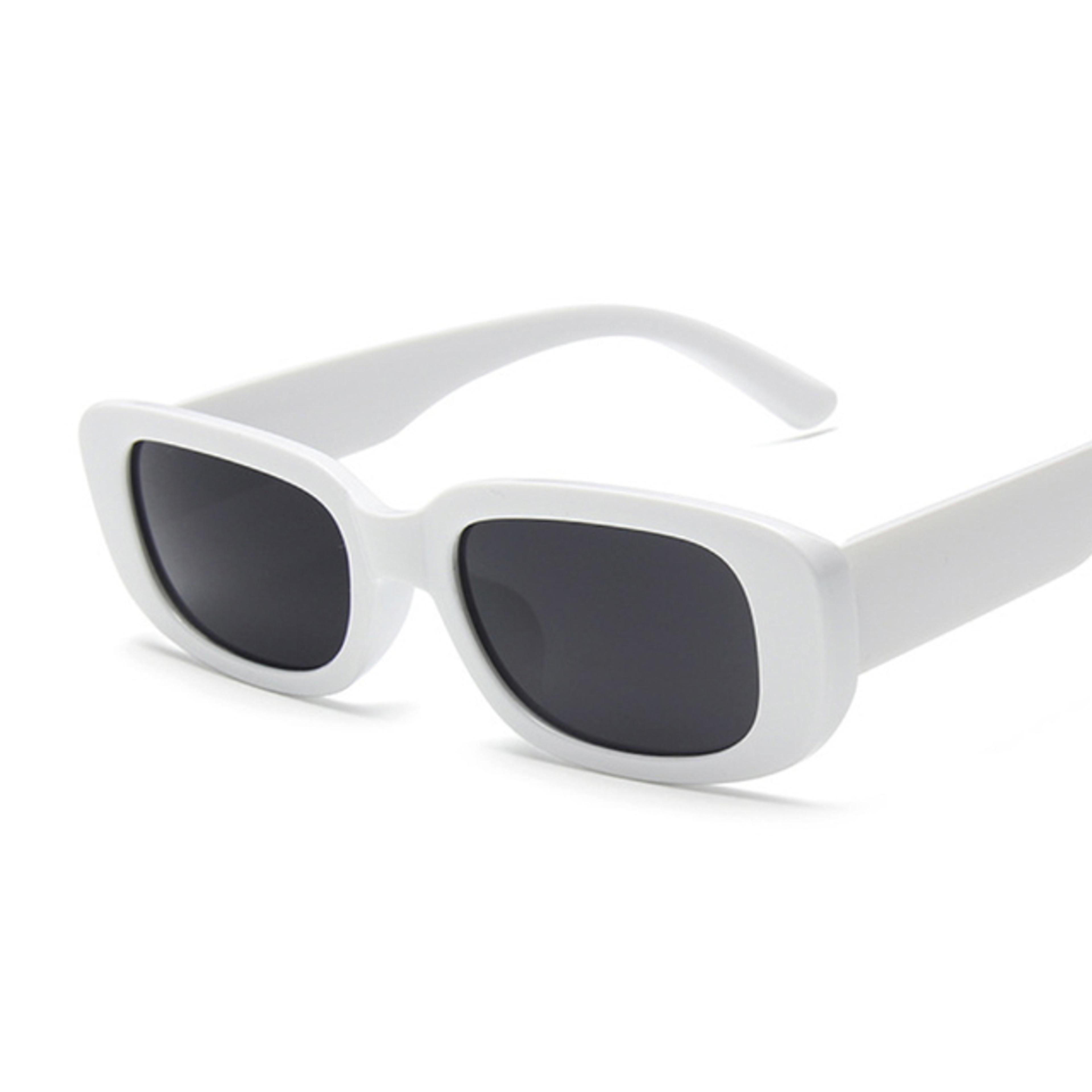 Vintage Square Retro Sunglasses For Women Fashion Designer Rectangle Shades 7