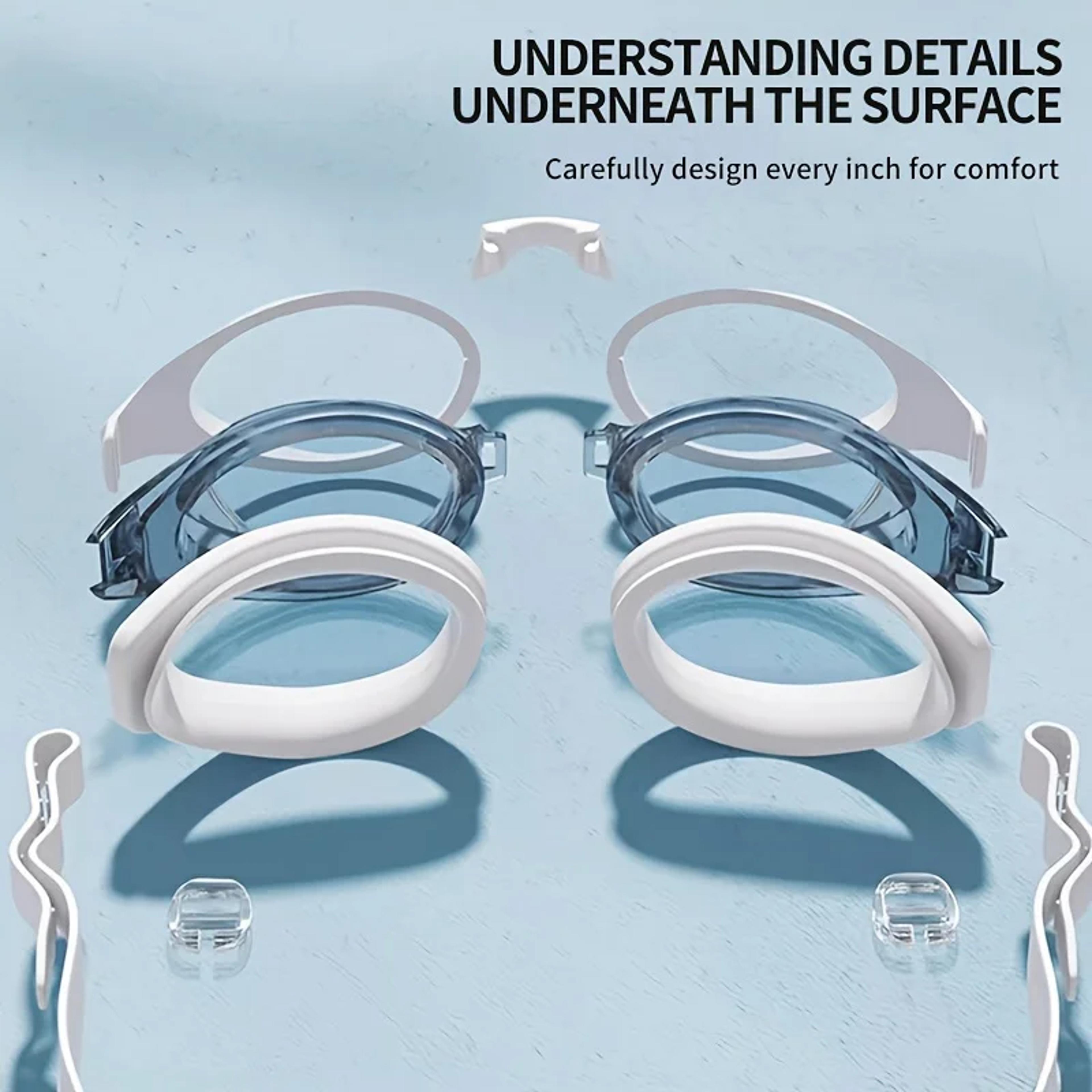 Aqua Vision Anti Fog Swim Goggles With UV Protection  Leakproof Comfort Fit 2